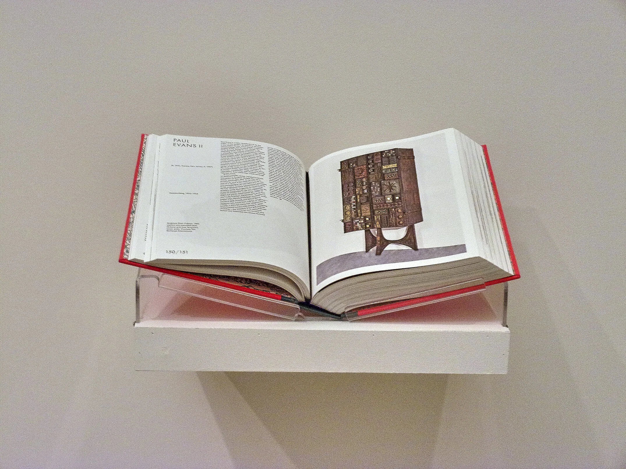 Cranbrook Museum of Art With Eyes Opened Exhibit Book Paul Evans Cabinet The Exchange Int