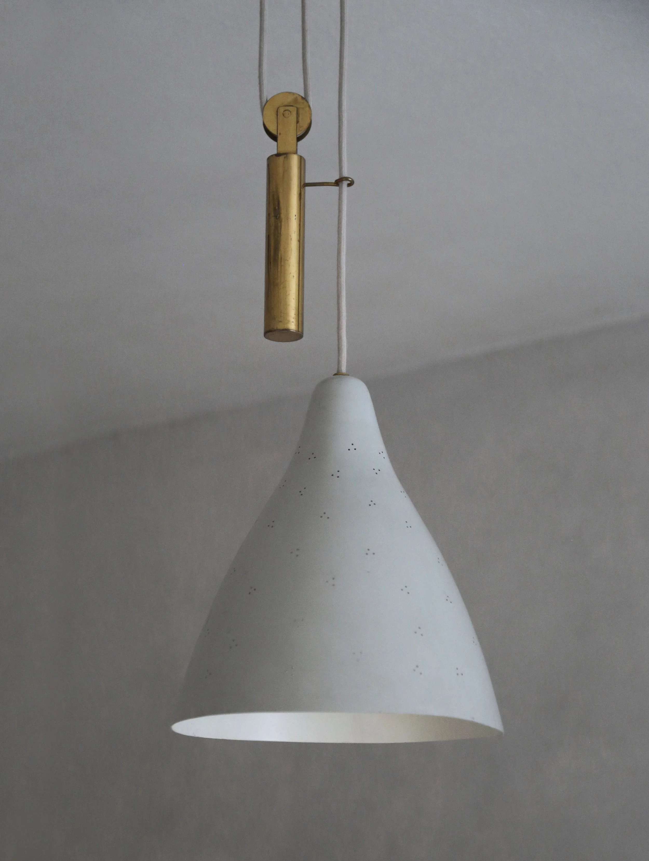 Lisa Johansson Pape Counter Balance Ceiling Light circa 1940s