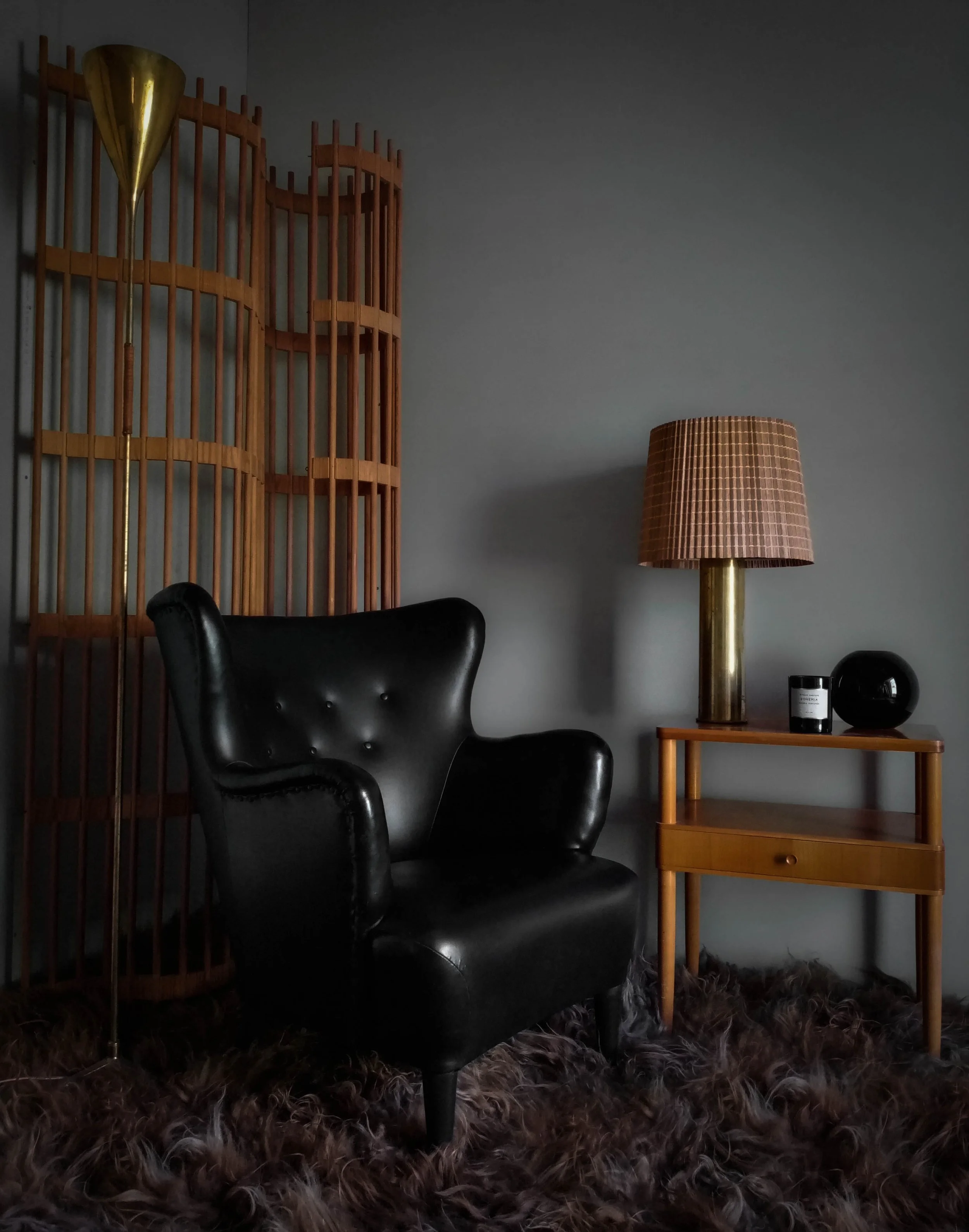 Lublins Screen From a Swedish Department Store circa 1940s