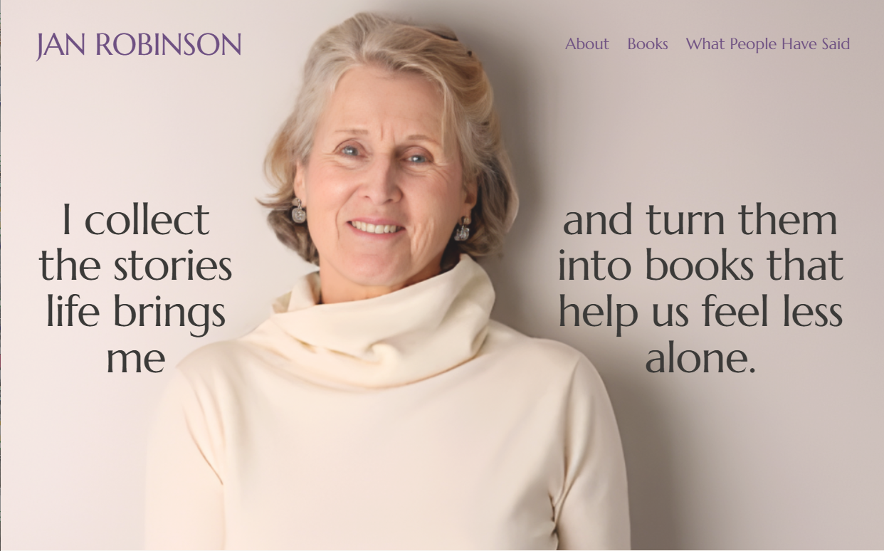 Author Jan Robinson