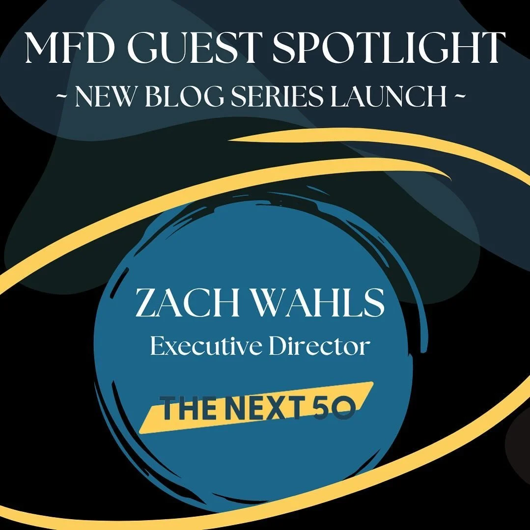 💥NEW Blog Series Launch!💥

We are thrilled to announce our first Guest Spotlight featuring:  Zach Wahls,  Executive Director of The Next 50 @thenext50us @zachwahls 

Our MFD Guest Spotlight series will highlight activists who have visited and/or pa
