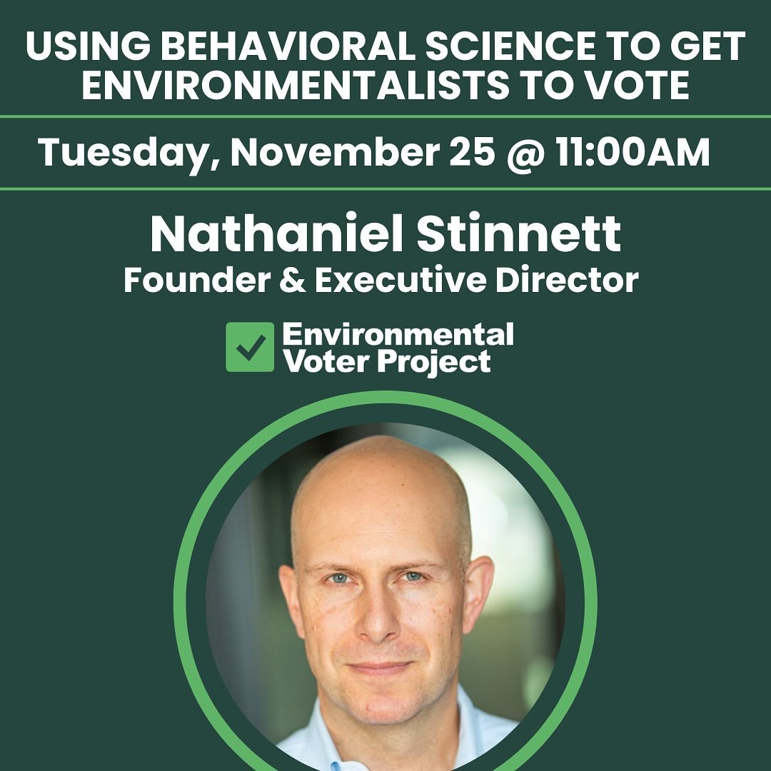 Tuesday morning, join the conversation with our two guest speakers! 

&bull;10AM: Erik Bottcher
Democratic Primary Candidate for Congress NY-12 

&bull;11AM: Nathaniel Stinnett
Founder &amp; Executive Director 
Environmental Voter Project @environmen