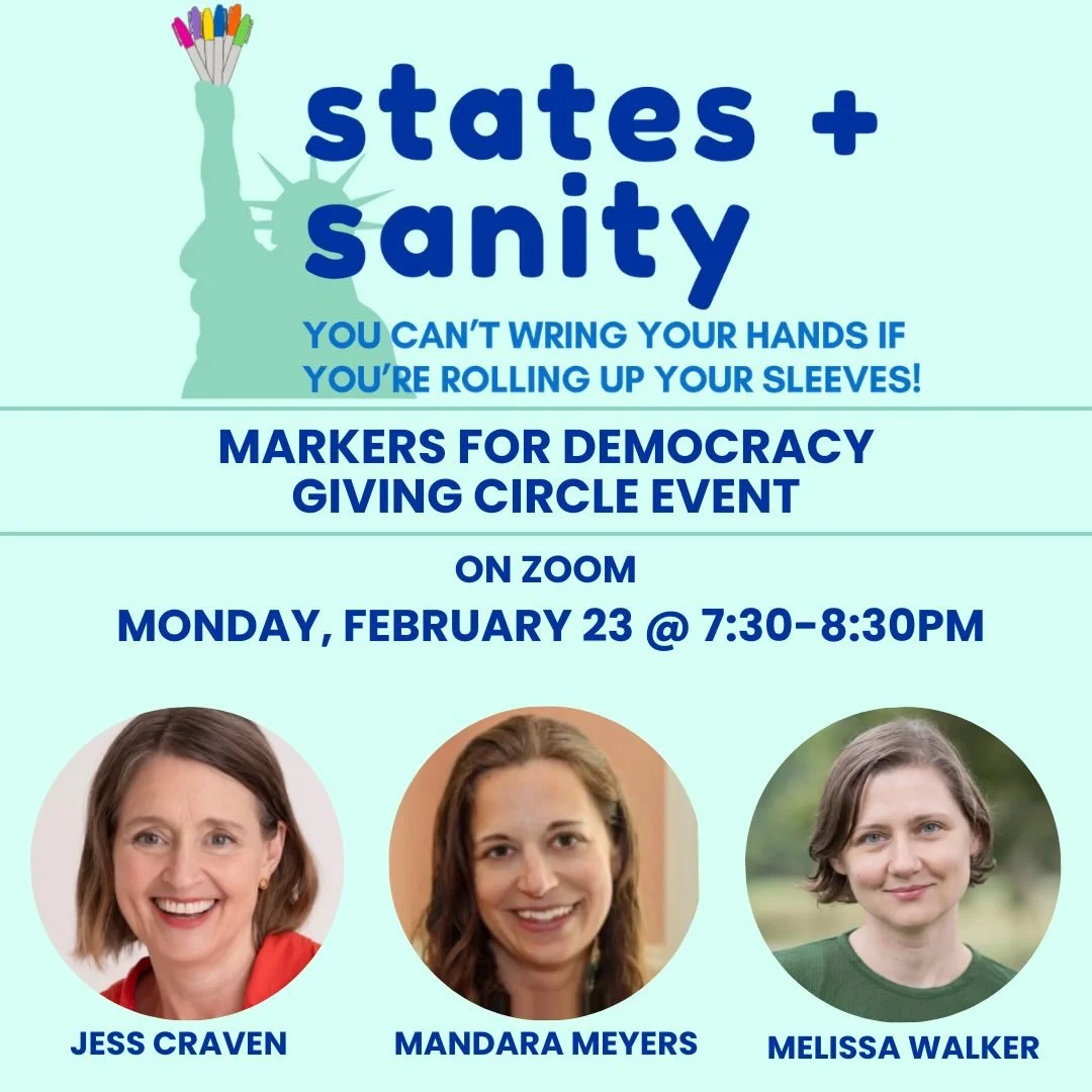 Learn how joining a Giving Circle is one of the best ways not only to spend your political dollars but also an effective way to maintain your sanity during these fraught political times! 

Join us Monday, February 23, 7:30&ndash;8:30 PM ET for our vi