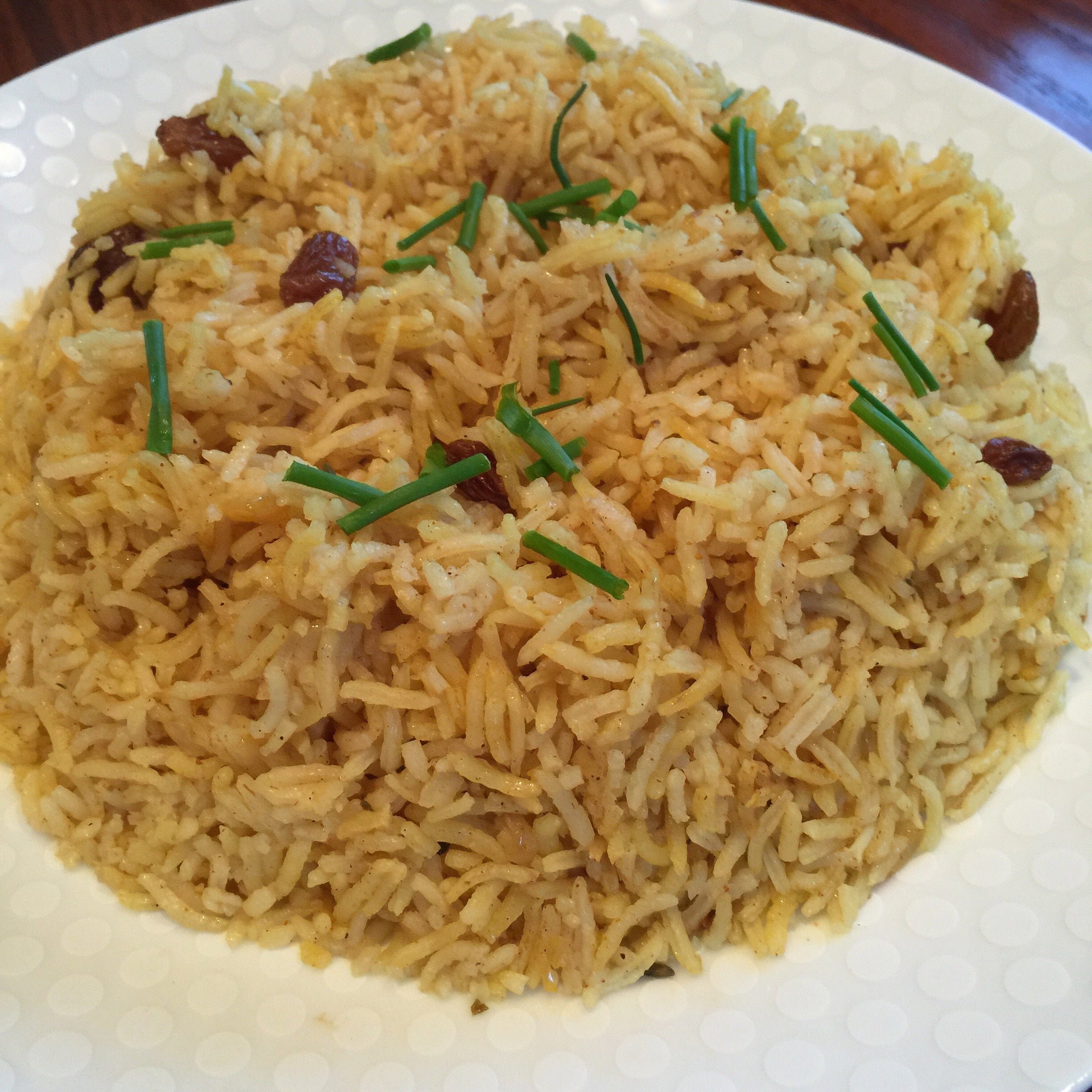 South Asian style rice with Bombay Beat