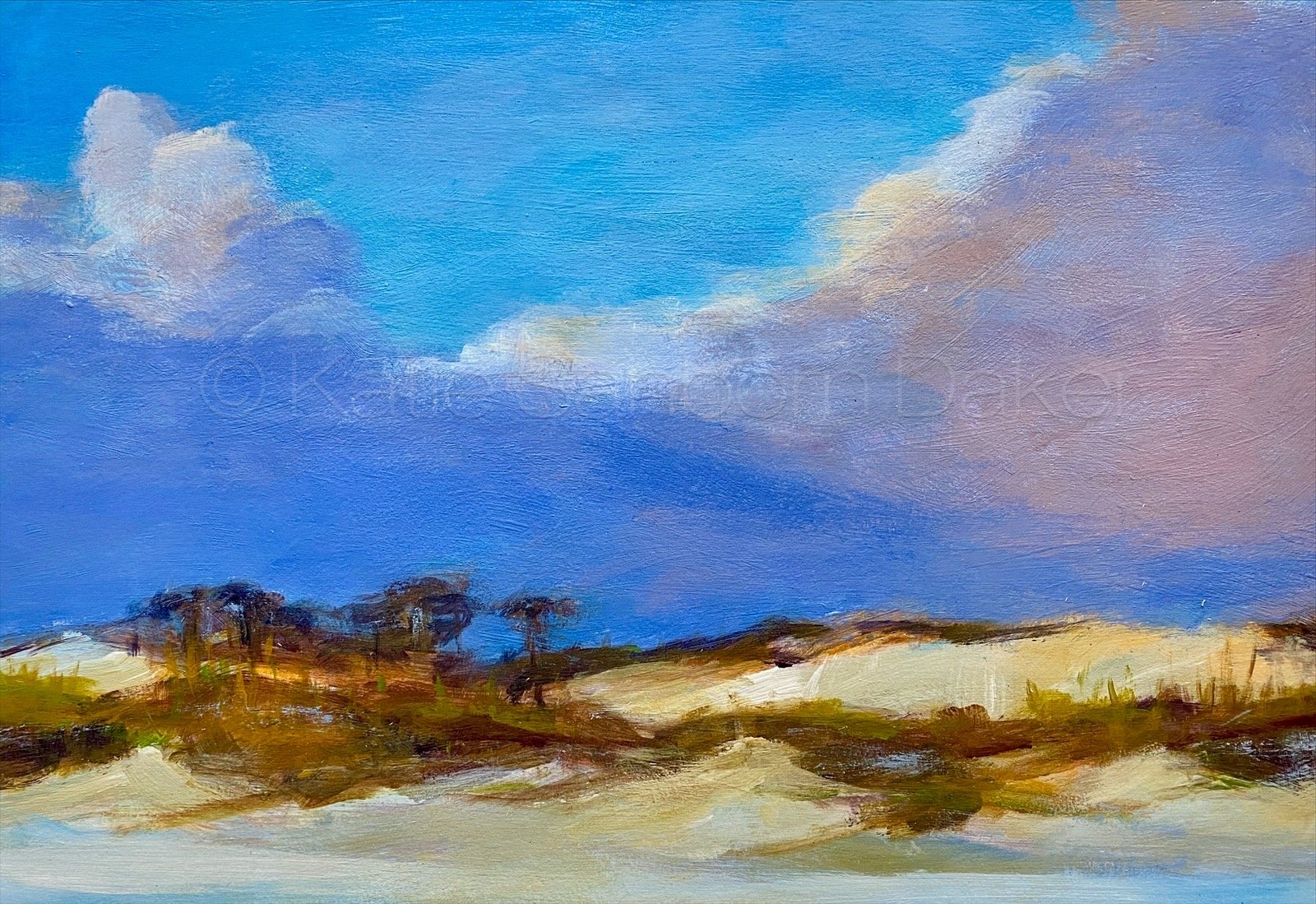 "Look Behind You", acrylic on archival paper and wood, 21.5"x14.5"