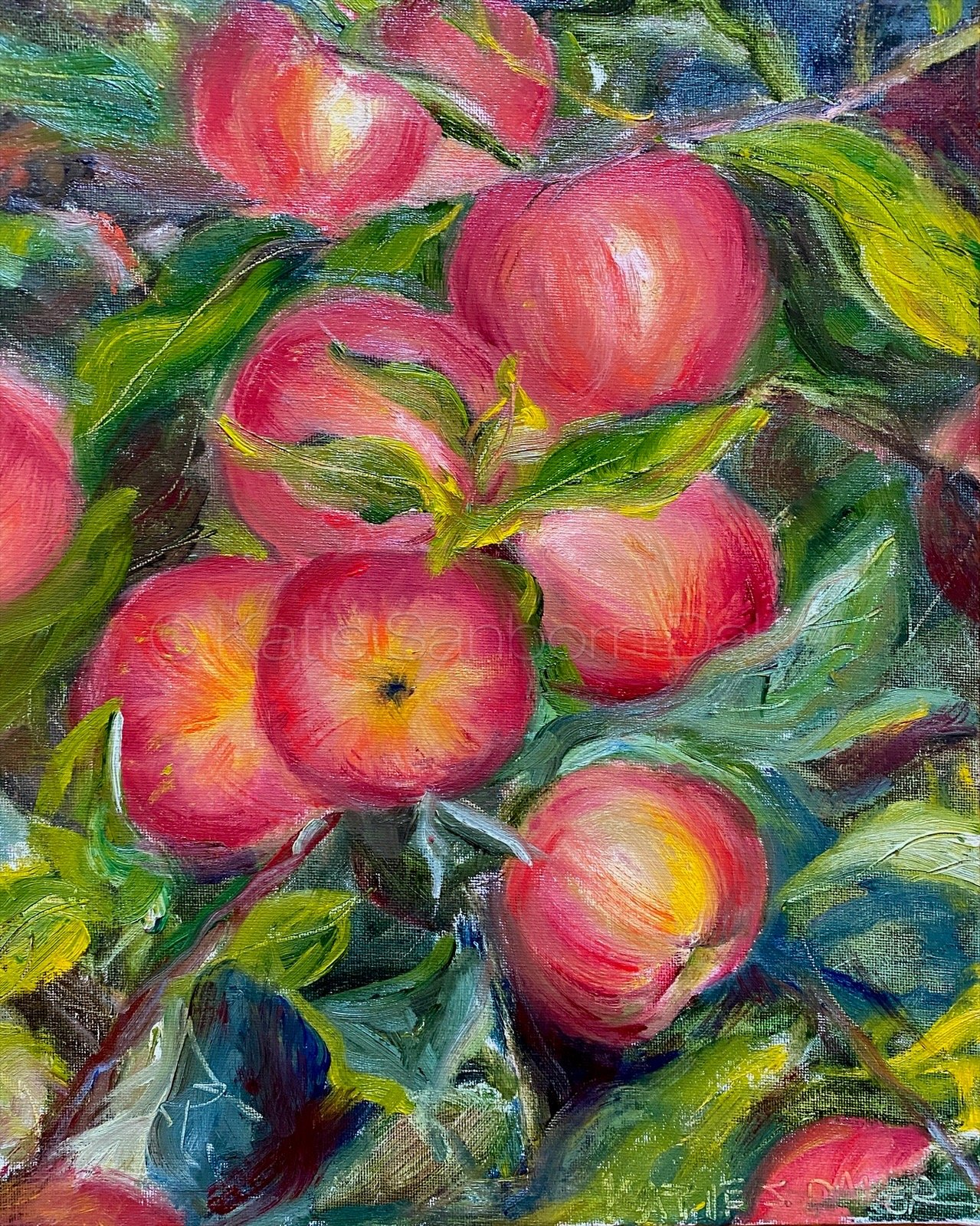 "September Wonder" plein air oil on canvas board, SOLD