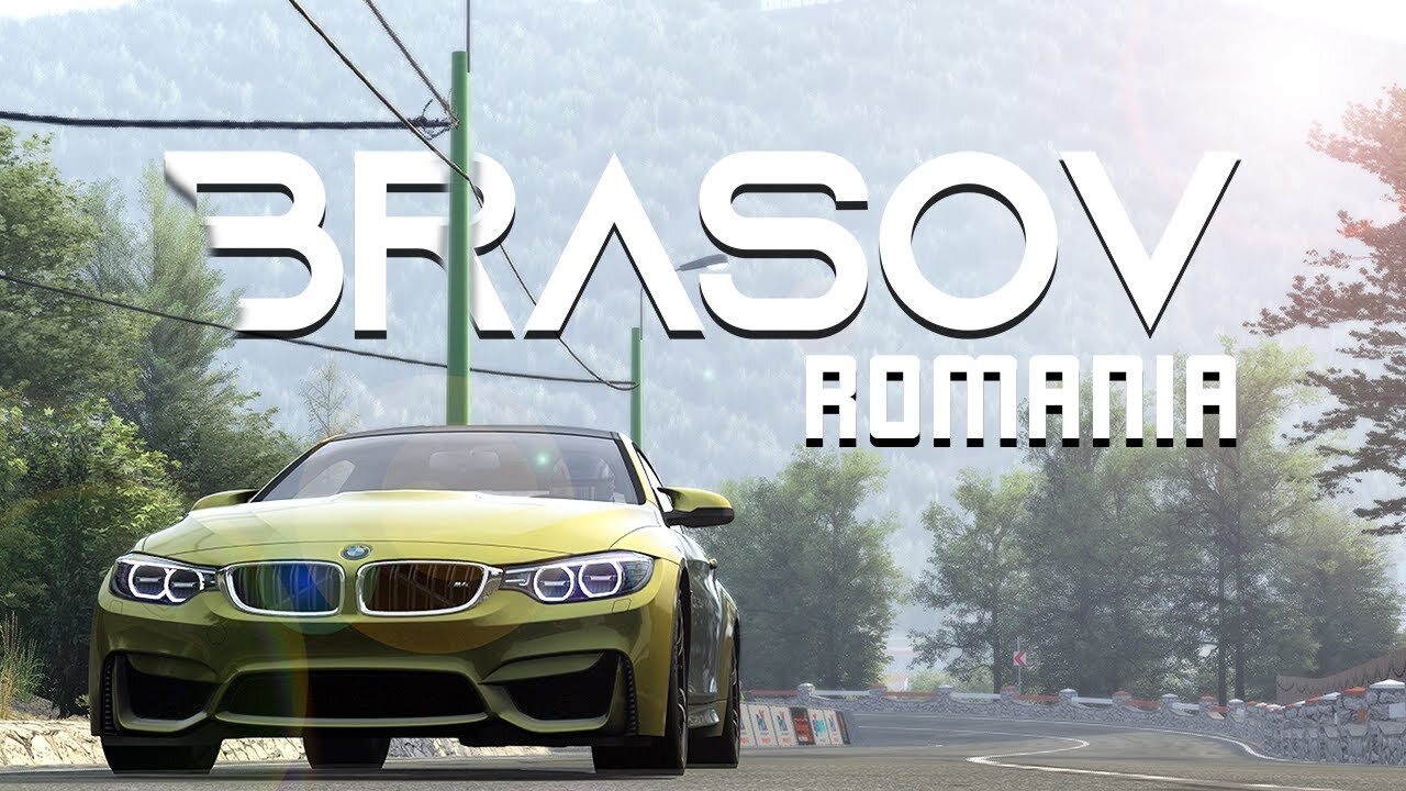 Free Open World Mod Review for Assetto Corsa - Brasov Romania