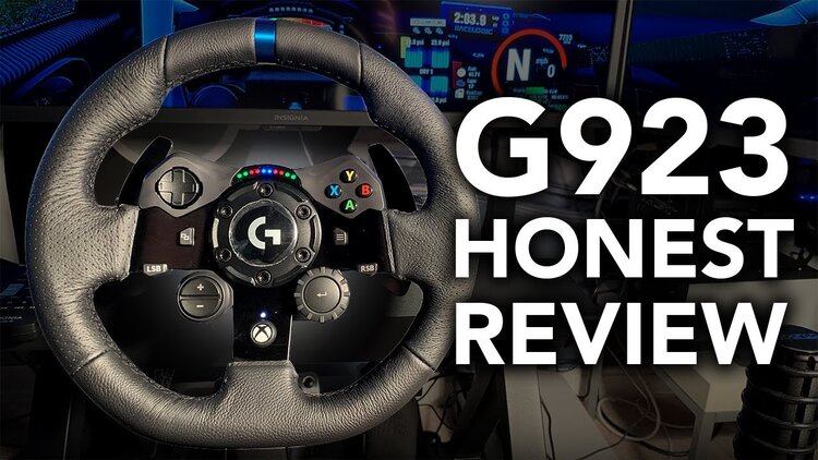 Logitech G G923 Racing Wheel and Pedals review - immersive force
