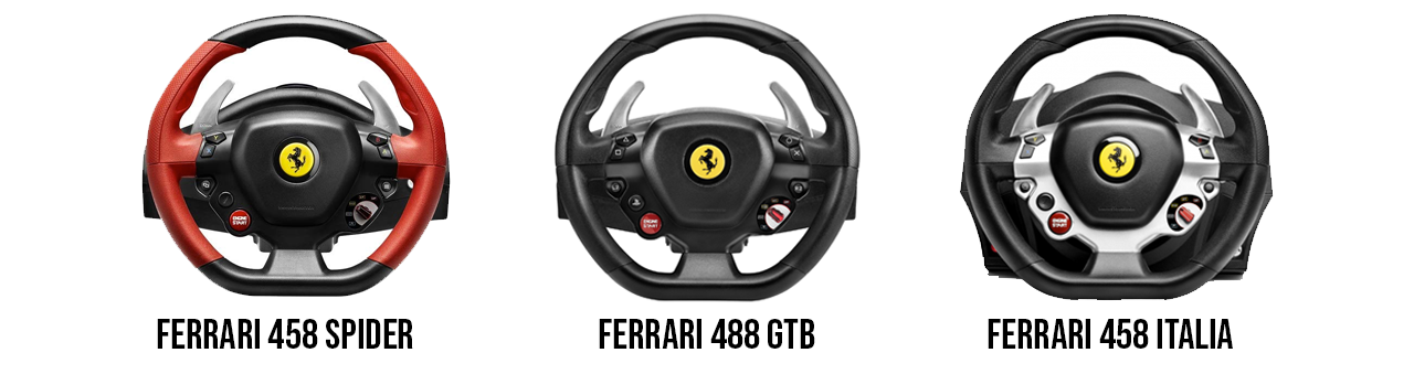 おトク Thrustmaster Racing Wheel Ferrari 458 Spider Edition XBOX Series X S,  One, PC ＿並行輸入品