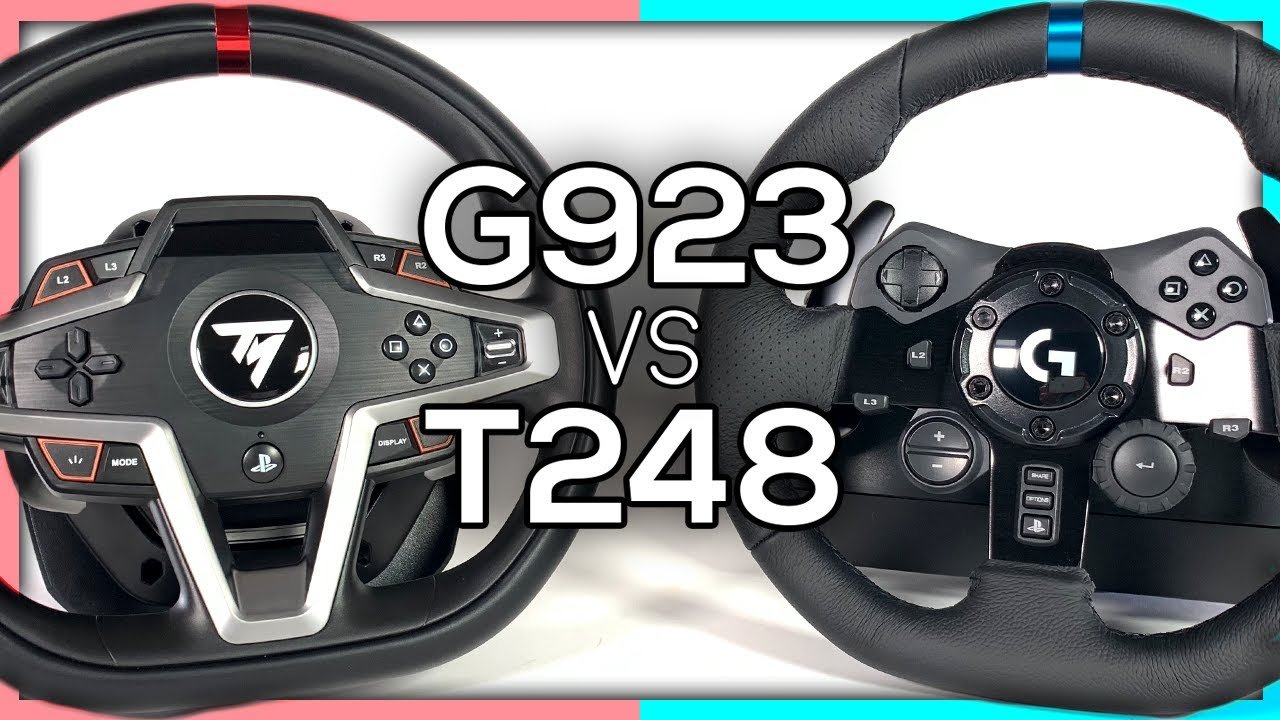 servilleta rodar tienda de comestibles Logitech G923 vs Thrustmaster T248 - Which is the BEST Beginner Sim Racing  Wheel?! — Reviews