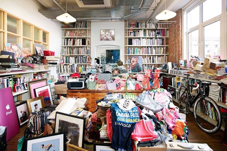 Paul Smith In His Office