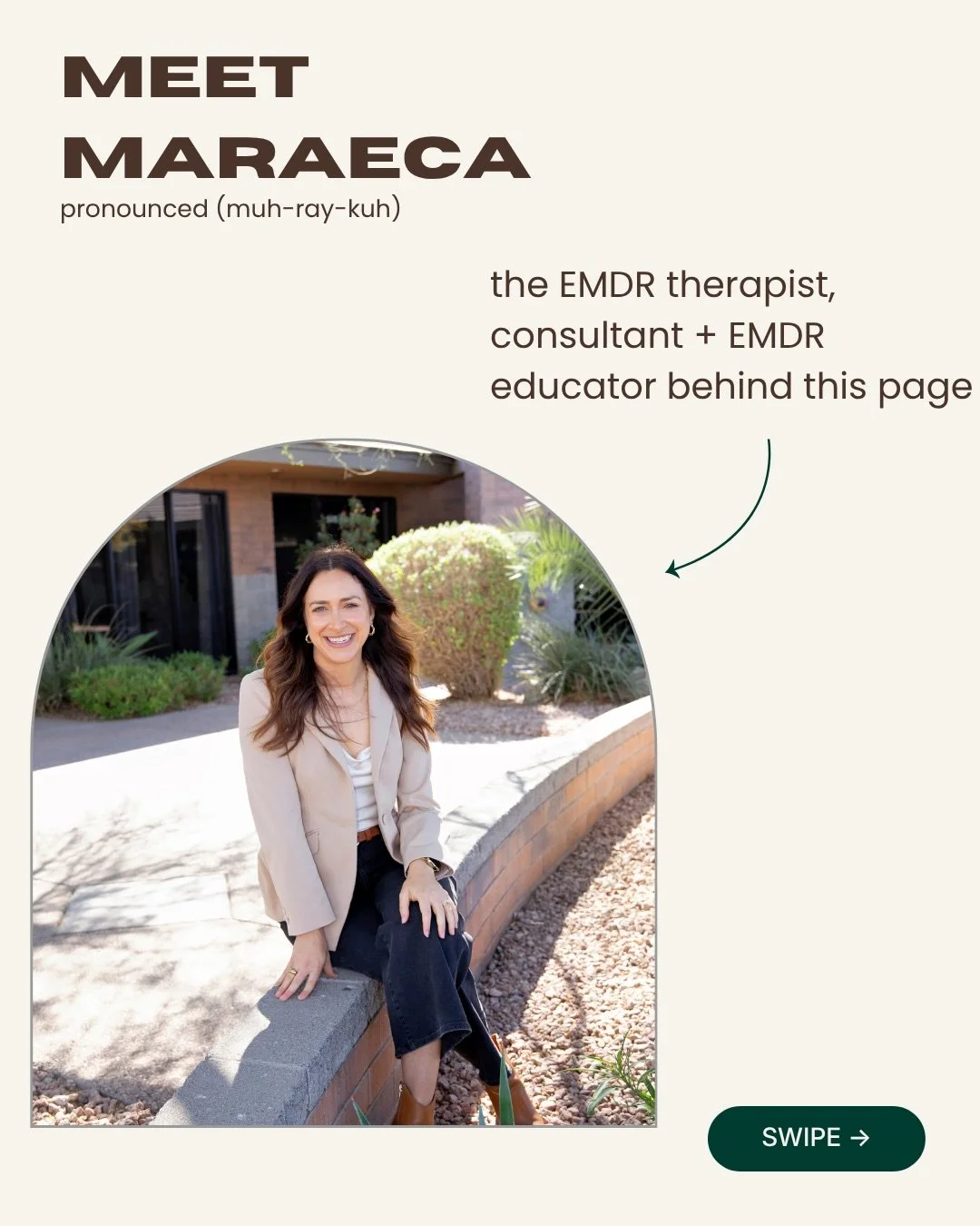 ✨Welcome to my page. I&rsquo;m so excited to see the community we&rsquo;re building here! 
And even more excited about what we can do together.✨

Because the world needs more good EMDR.
Not just more EMDR therapists. Not just more EMDR training. Not 