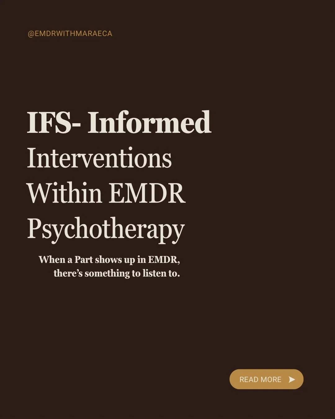 What if the Part that seems to be getting in the way of EMDR is actually showing you where the work is?

Our clients have learned many ways to respond to what happened to them. Protection. Avoidance. Anger. Numbness. Perfectionism. Caretaking. Contro