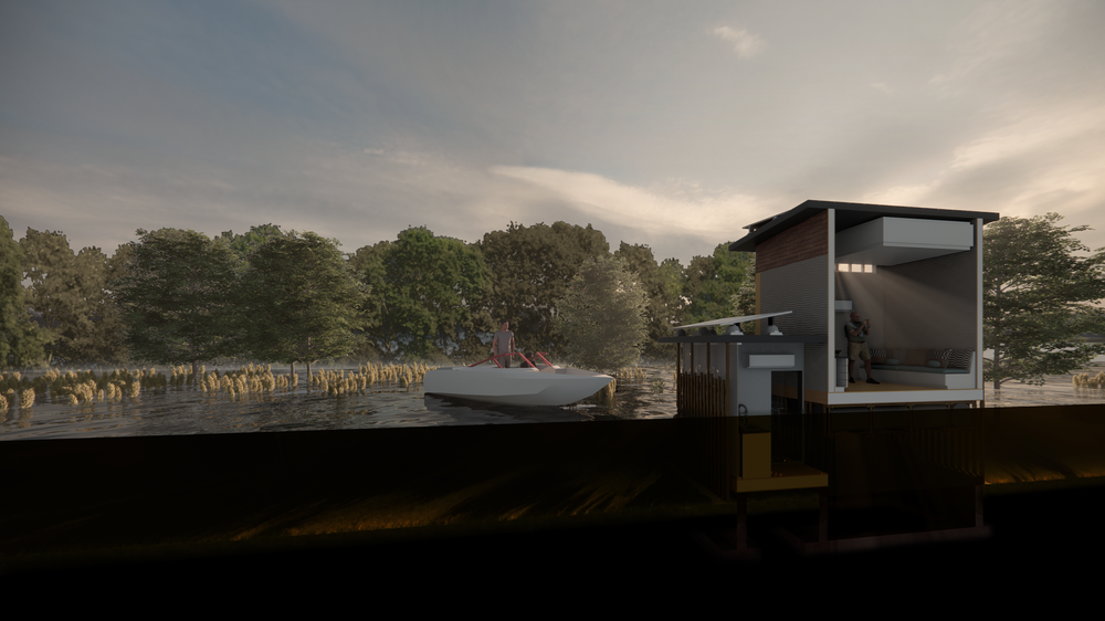 Floating Core Tiny Home — studio^RISE