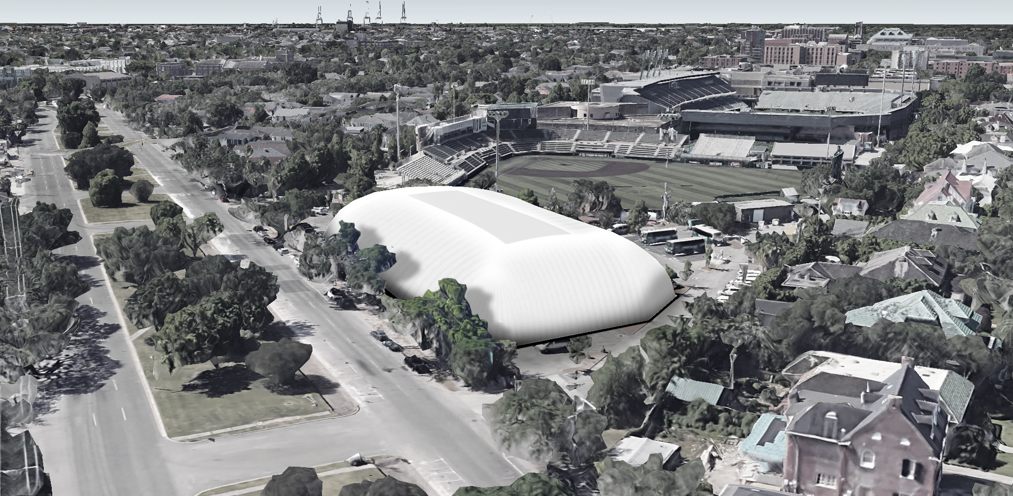 Green Wave Indoor Practice Facility