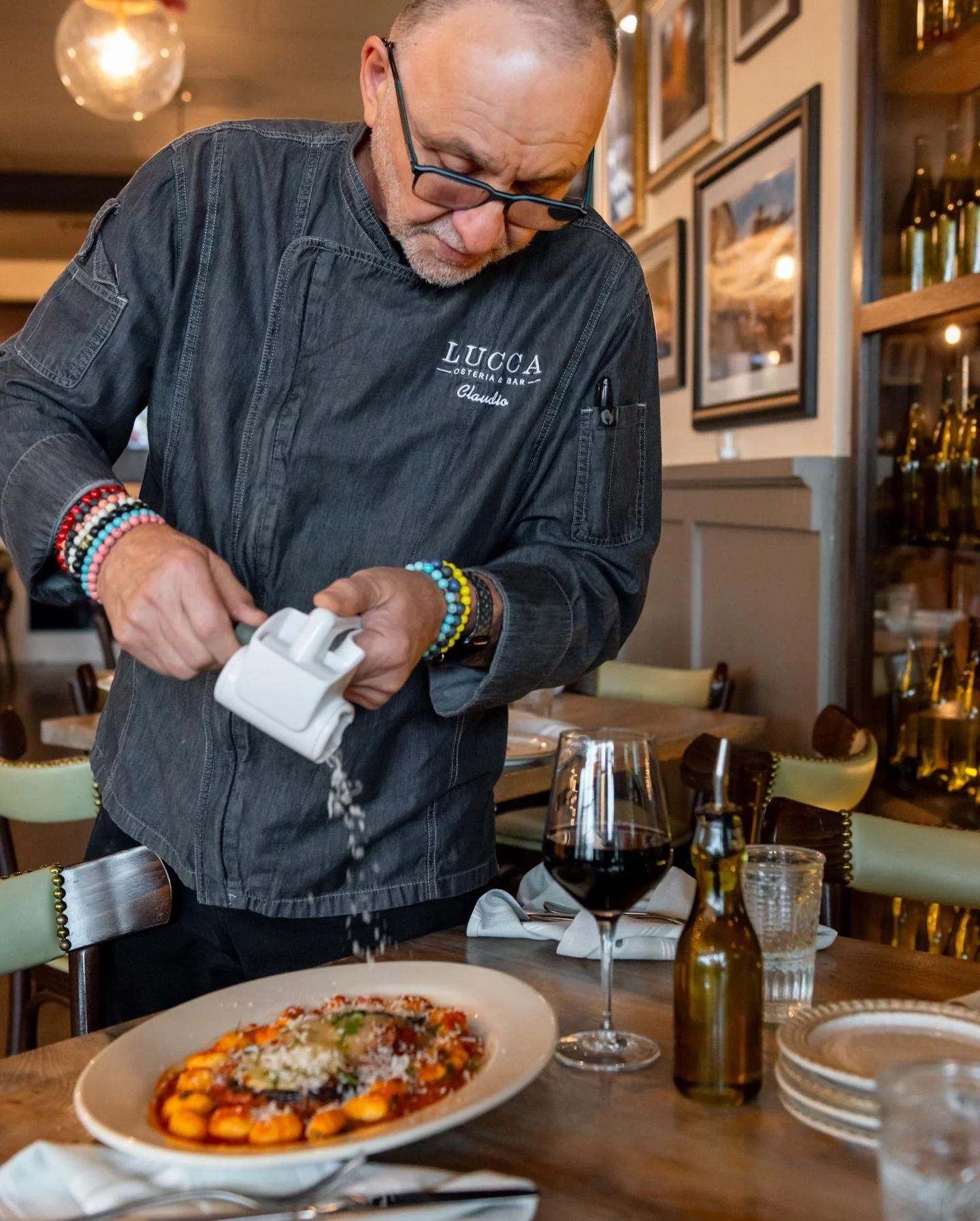 More cheese? Yes, please! #italian #luccaoakbrook