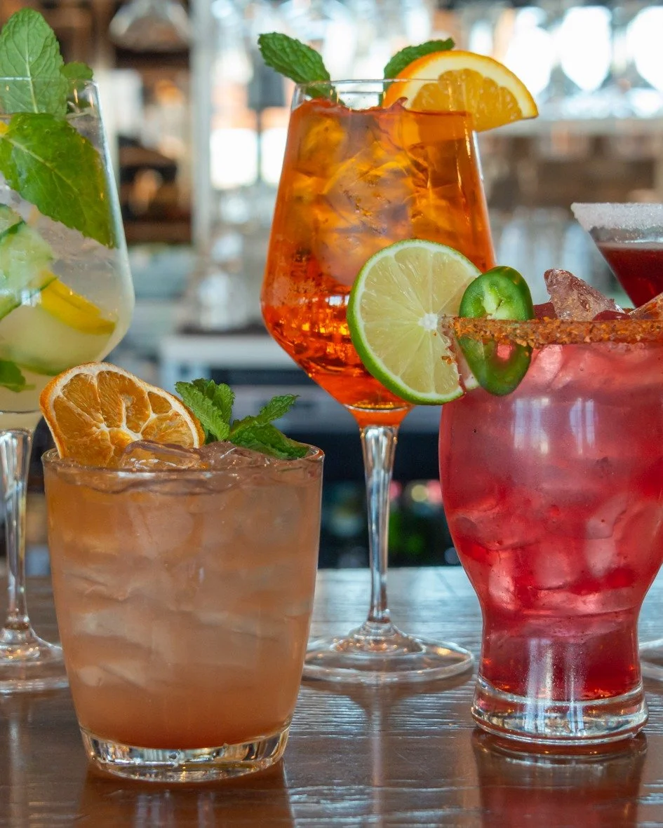 Zero proof, full flavor. Our mocktails bring the craft and a little fun, just without the alcohol. Join us for a drink that skips the buzz, but still feels like a night out. 

 💟 BLUEBERRY LAVENDER SOUR
blueberry, lavender, lemon, lyre&rsquo;s dry l