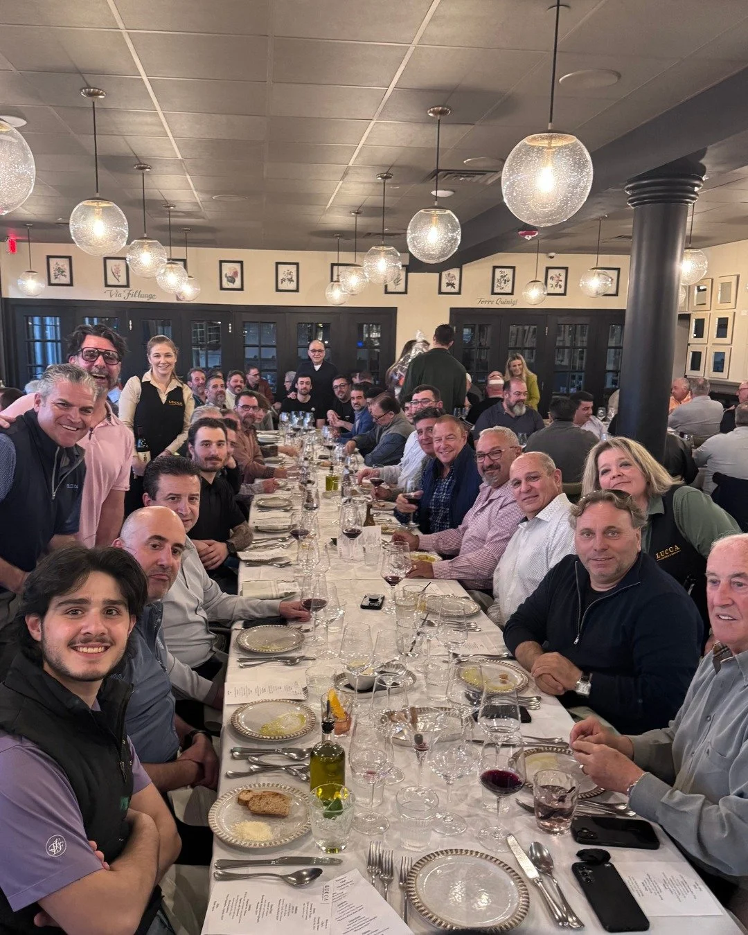 Chef Claudio's annual Hunting Dinner was a sell out! Exquisitely prepared by the Lucca cullinary team lead by Chef Federico. Wild Boar. Braised pheasant. Duck ravioli. Wines poured course by course. A room full of people who came hungry and left very