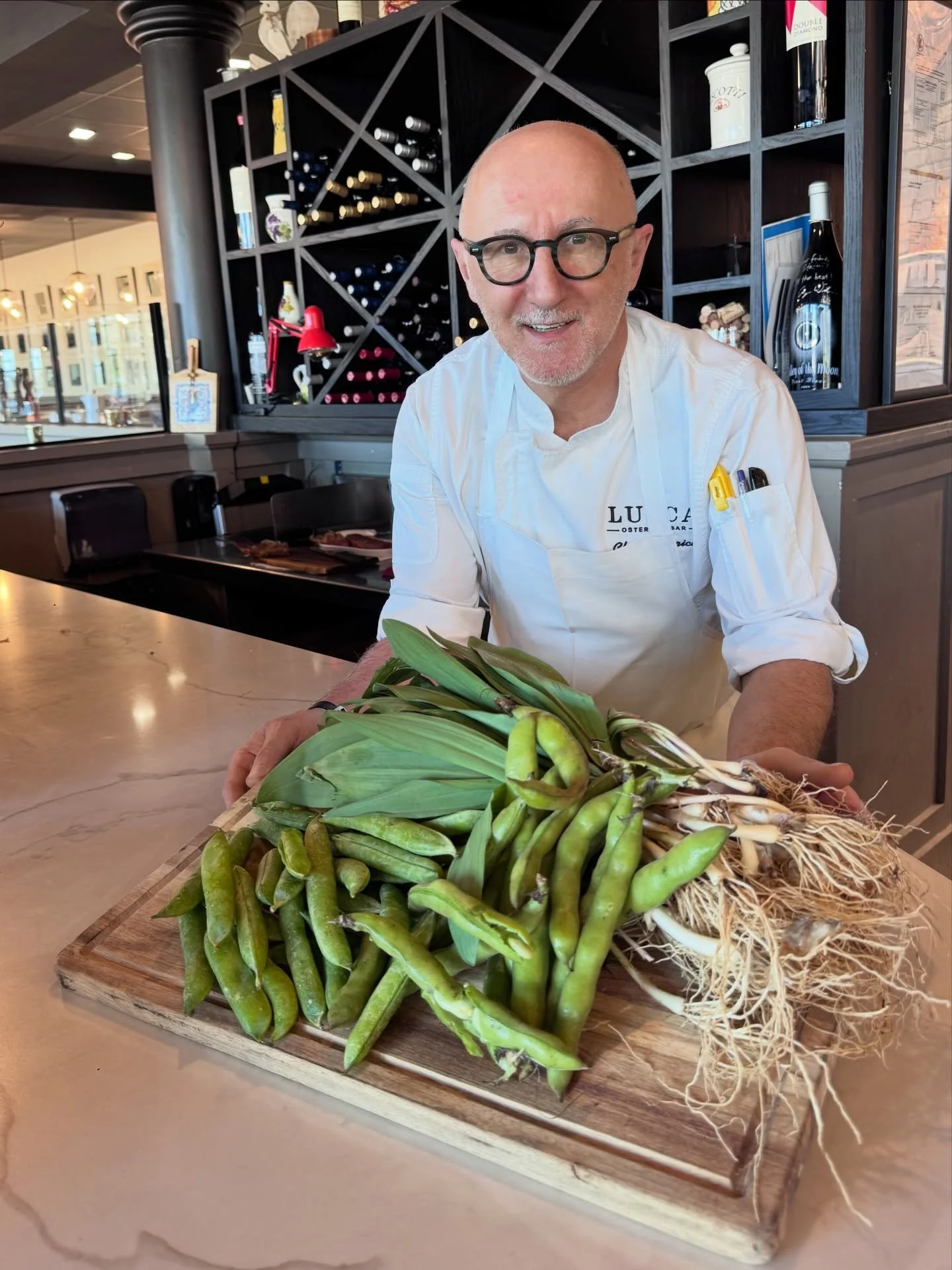 Spring is here! 🌱 Chef @federicomacchio will be working this bounty into our daily specials. Stop by this week!