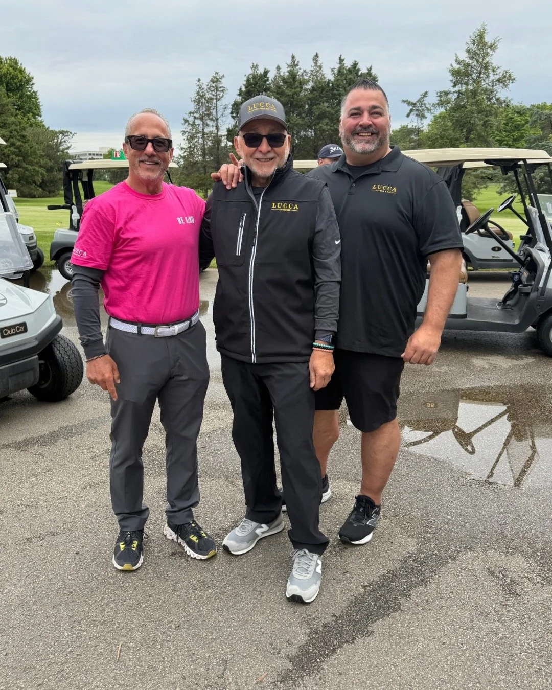 One of our favorite days of the year! Lucca Charities Golf Outing ⛳️ All funds raised are donated to charities that support mental health and cancer research. Big thanks to all of our sponsors and golfers! You guys are the best!!