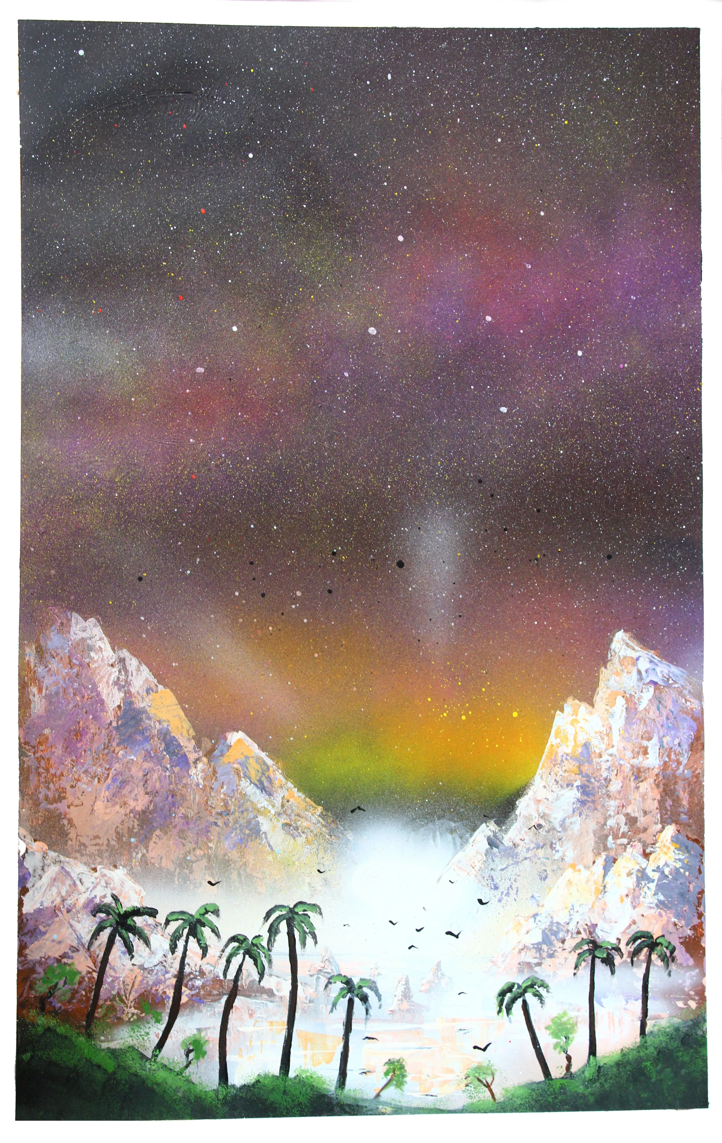 Spray Paint Landscape 3 2011