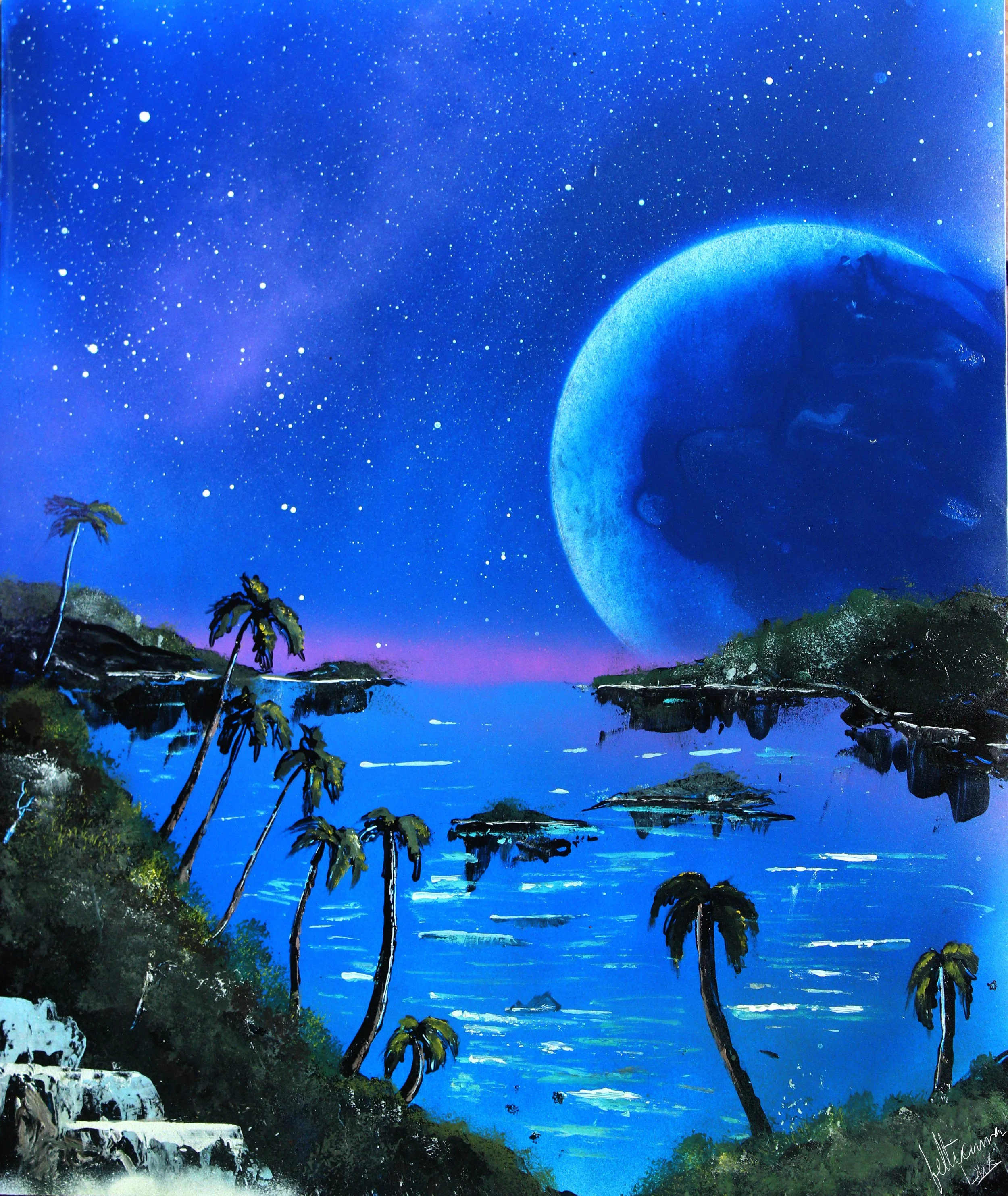 Spray Paint Landscape 2 2011