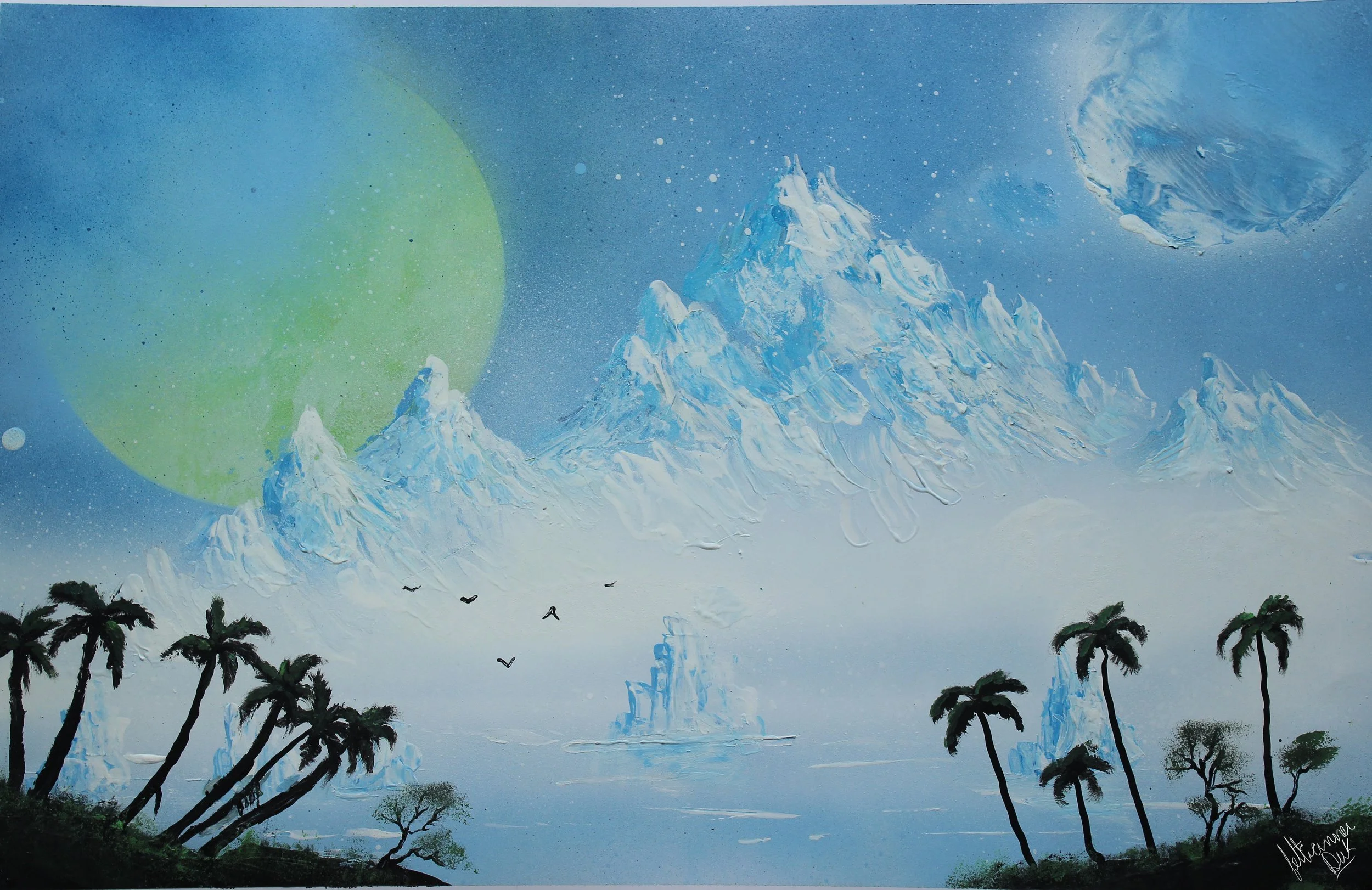 Spray Paint Landscape 2011