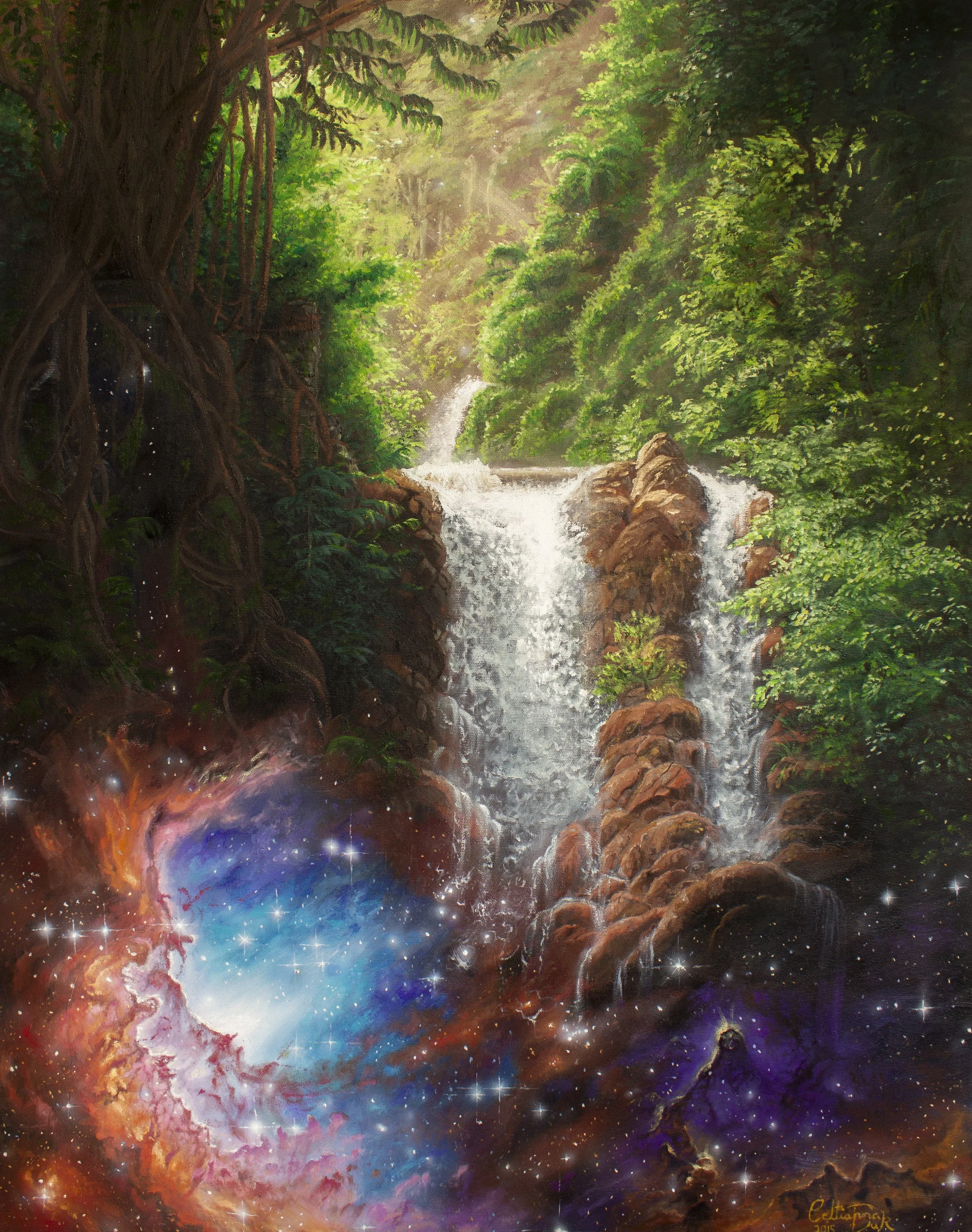 Hidden (2014) Oil on canvas 24” x 30”
