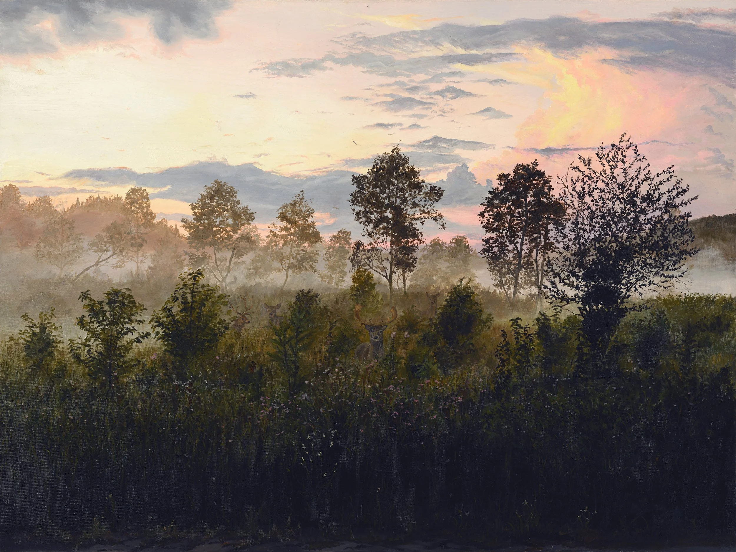Unseen Observers - 30" x 40" oil on canvas 2016