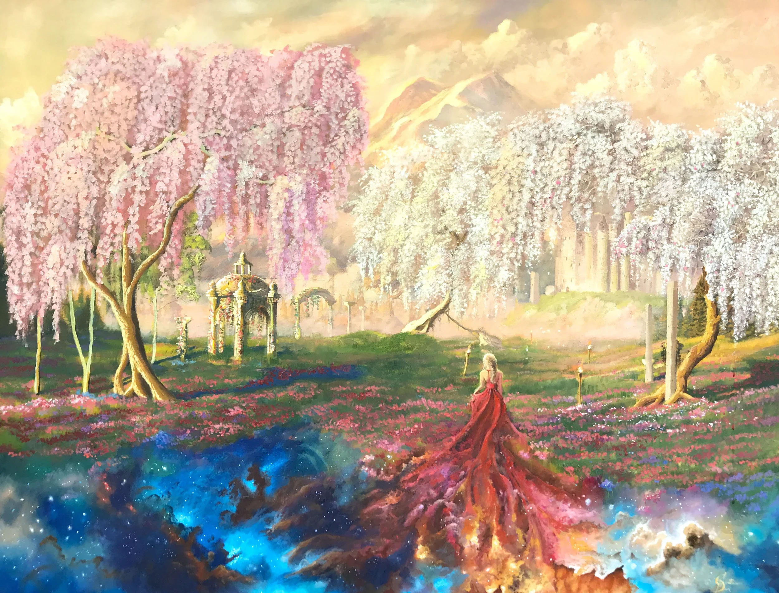 The Lady - 36" x 48" oil on canvas 2014