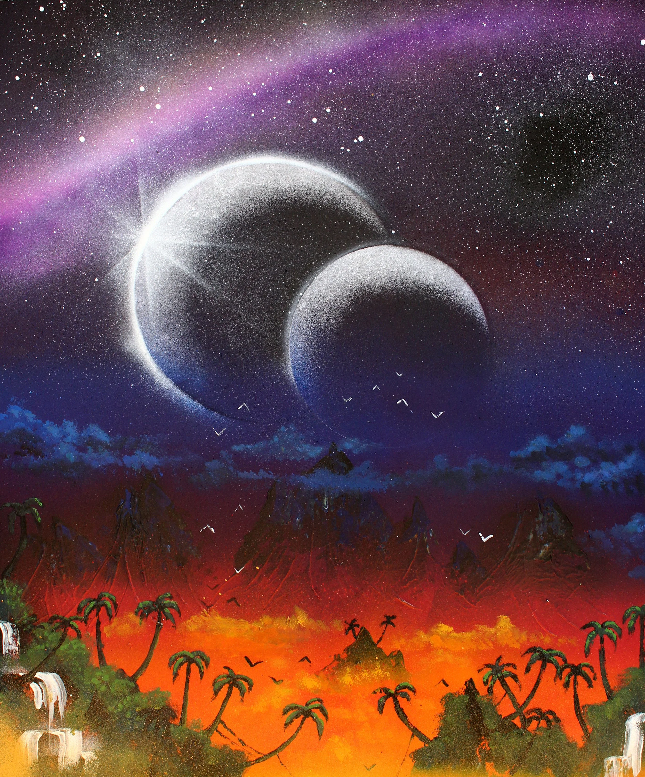 Spray Paint Landscape 4 2011