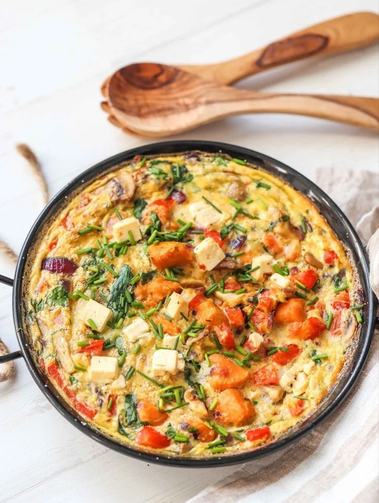 Sweet Potato Spanish Omelet