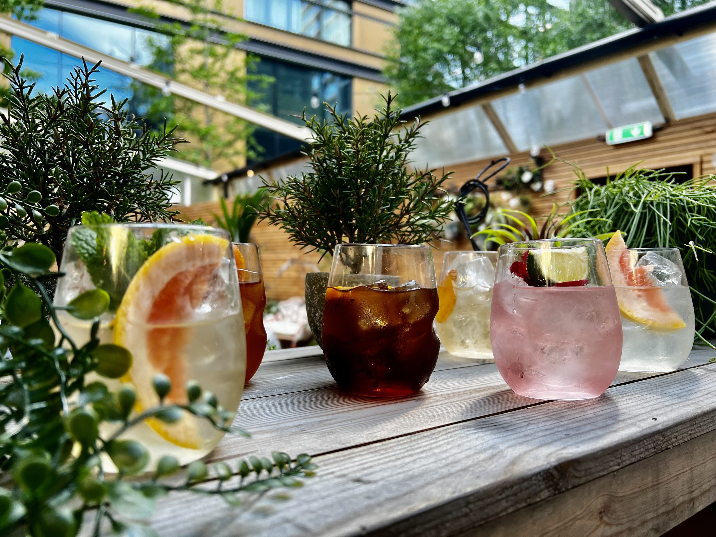Backyard Outdoor Seating The Light Bar & Dining in Shoreditch