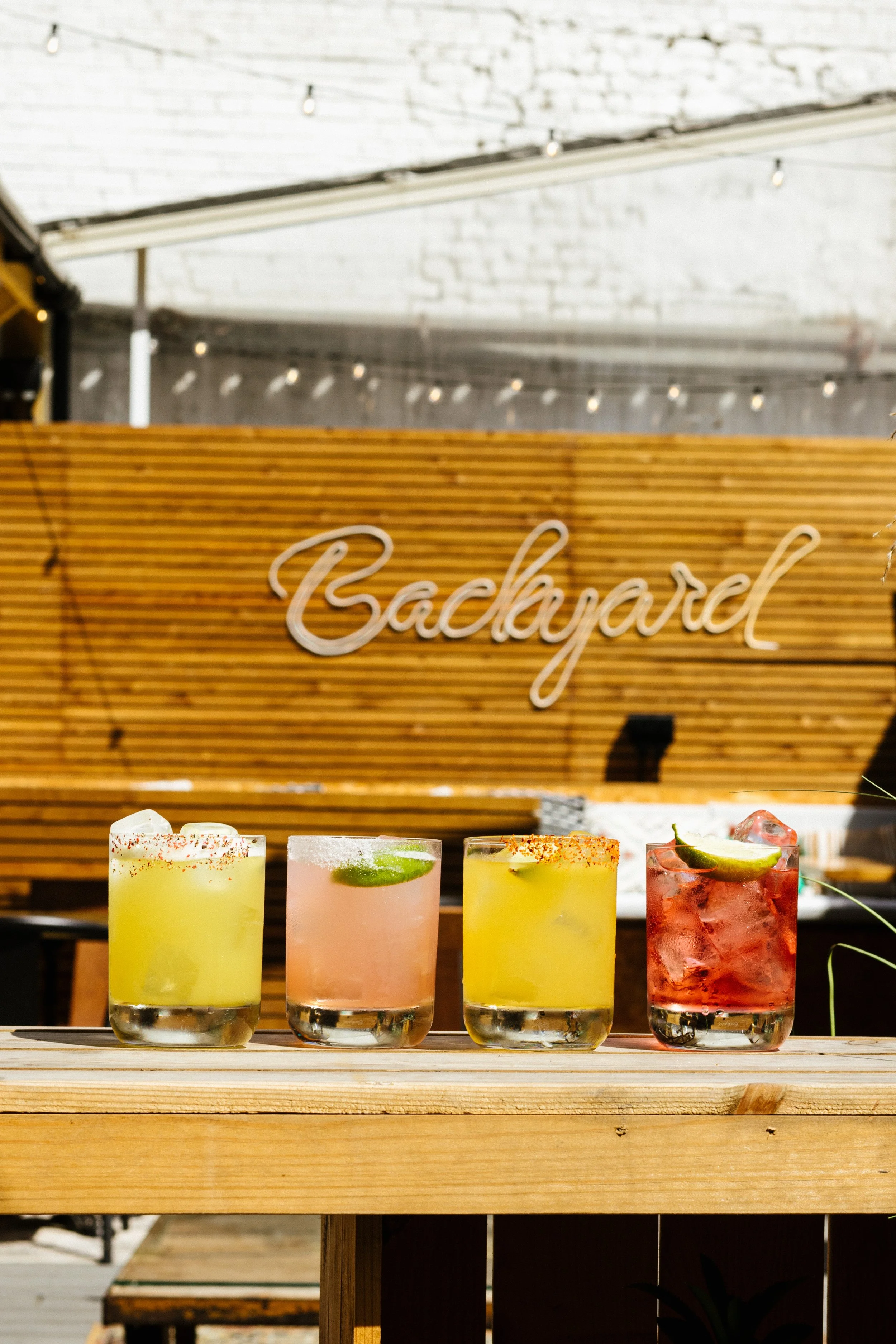 Backyard Outdoor Seating The Light Bar & Dining in Shoreditch