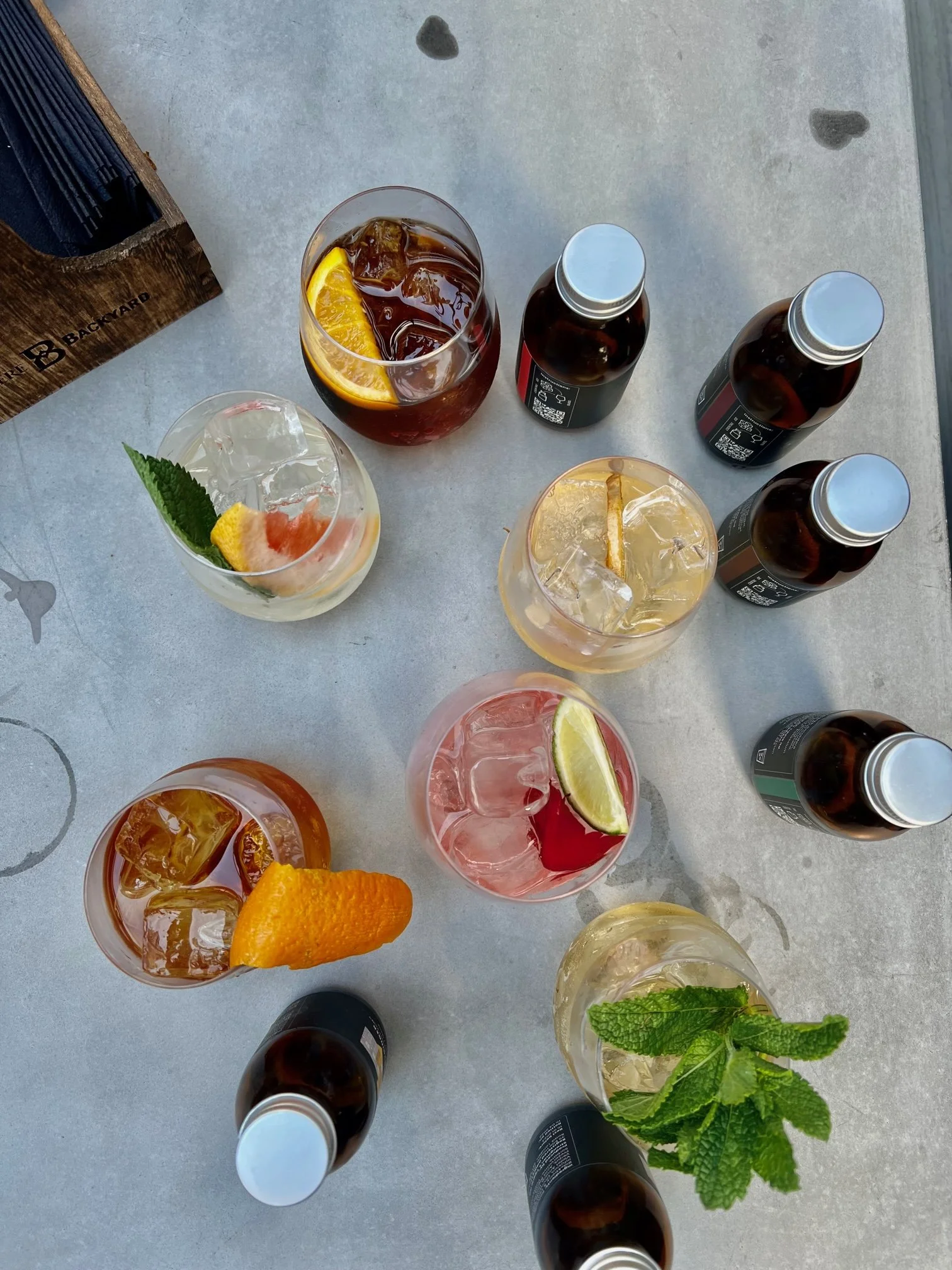 Backyard Outdoor Seating The Light Bar & Dining in Shoreditch