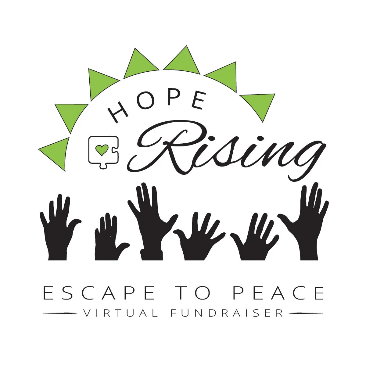 Hope Rising Virtual Fundraiser — Escape to Peace A harbor for hope