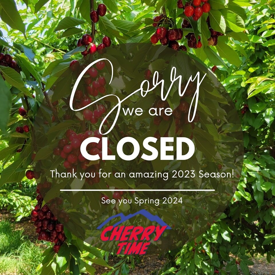 Thank you for making it a year to remember!
Huge cherries, unlimited supply and so delicious.
Thank you to all the families and friends who came out and supported us this season.
We hope to see you all back next spring.
- Cherry Time

 #brentwood #up