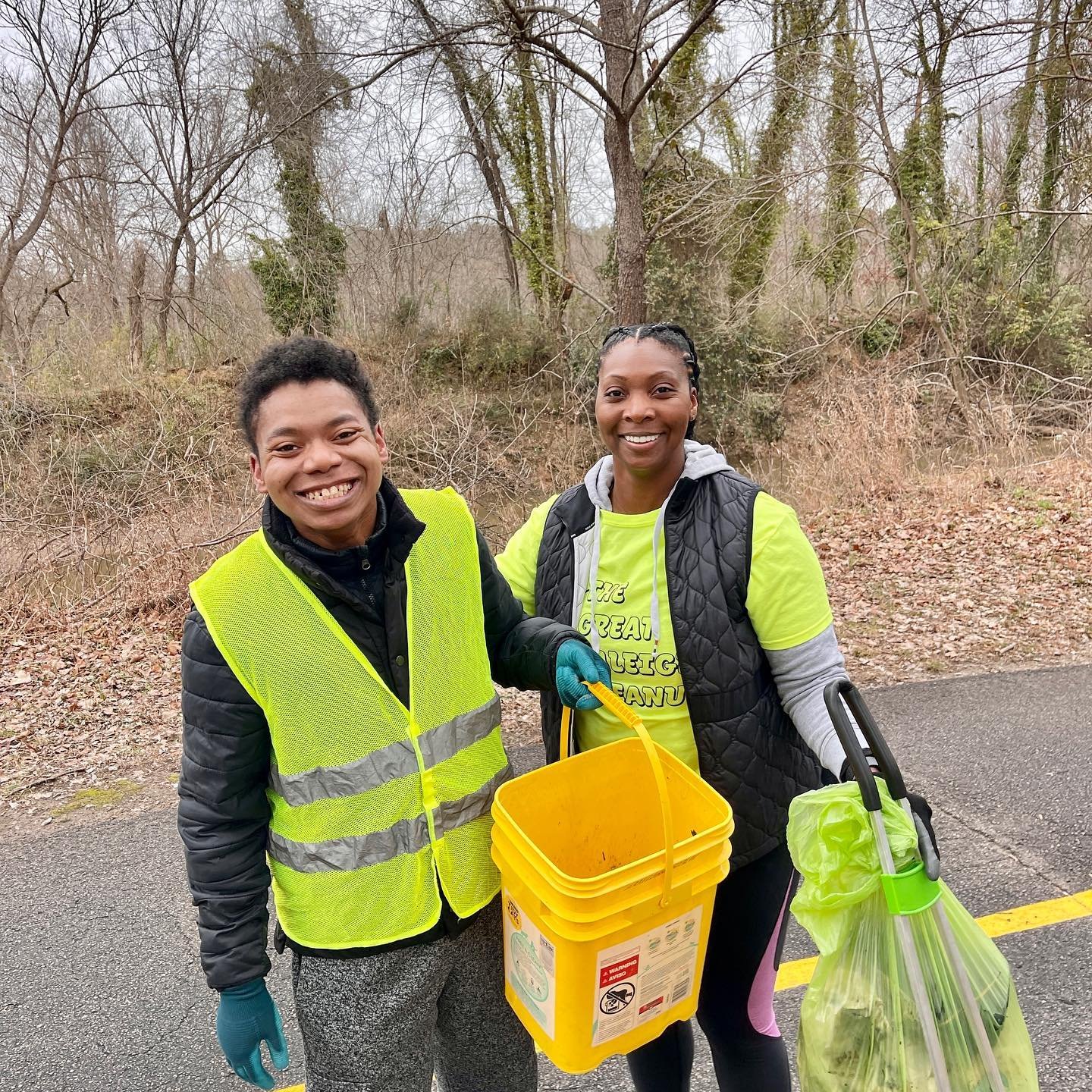 Since day 1, the impact of The Great Raleigh Cleanup has been due to our tremendous volunteers. Volunteers who are willing to give of their time to be of service to others. Who will hop in a creek or climb up a tree to help beautify their communities