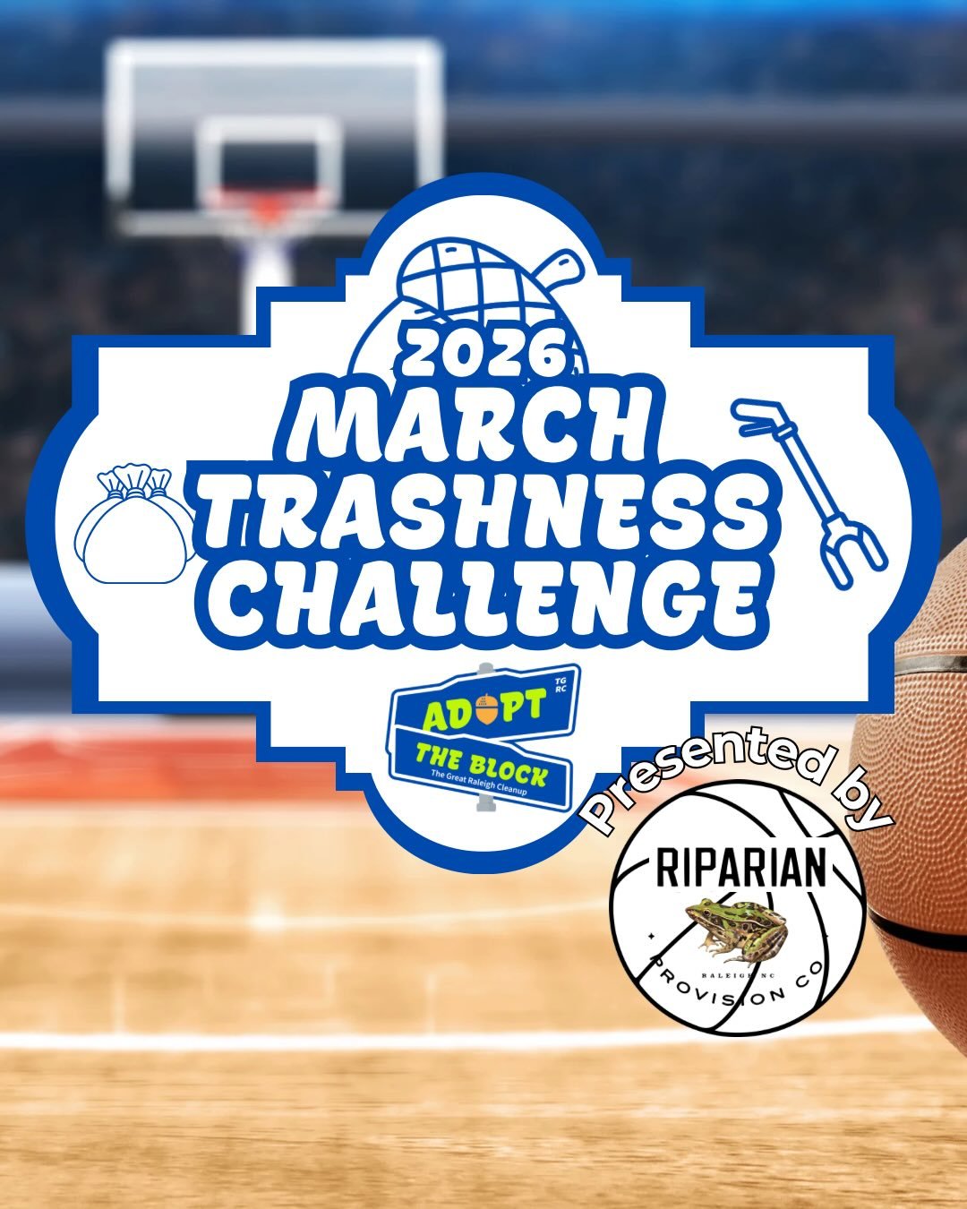 🏀 𝐌𝐚𝐫𝐜𝐡 𝐓𝐫𝐚𝐬𝐡𝐧𝐞𝐬𝐬 𝐢𝐬 𝐛𝐚𝐜𝐤 𝐟𝐨𝐫 𝐘𝐞𝐚𝐫 𝟐! 🏀

We&rsquo;re bringing full Madness to cleanup season.

🗓️ The schedule
🏀 The point system
🏆 The awards
👆🏼 It&rsquo;s all in the slides &mdash; swipe through.

Clean all month.