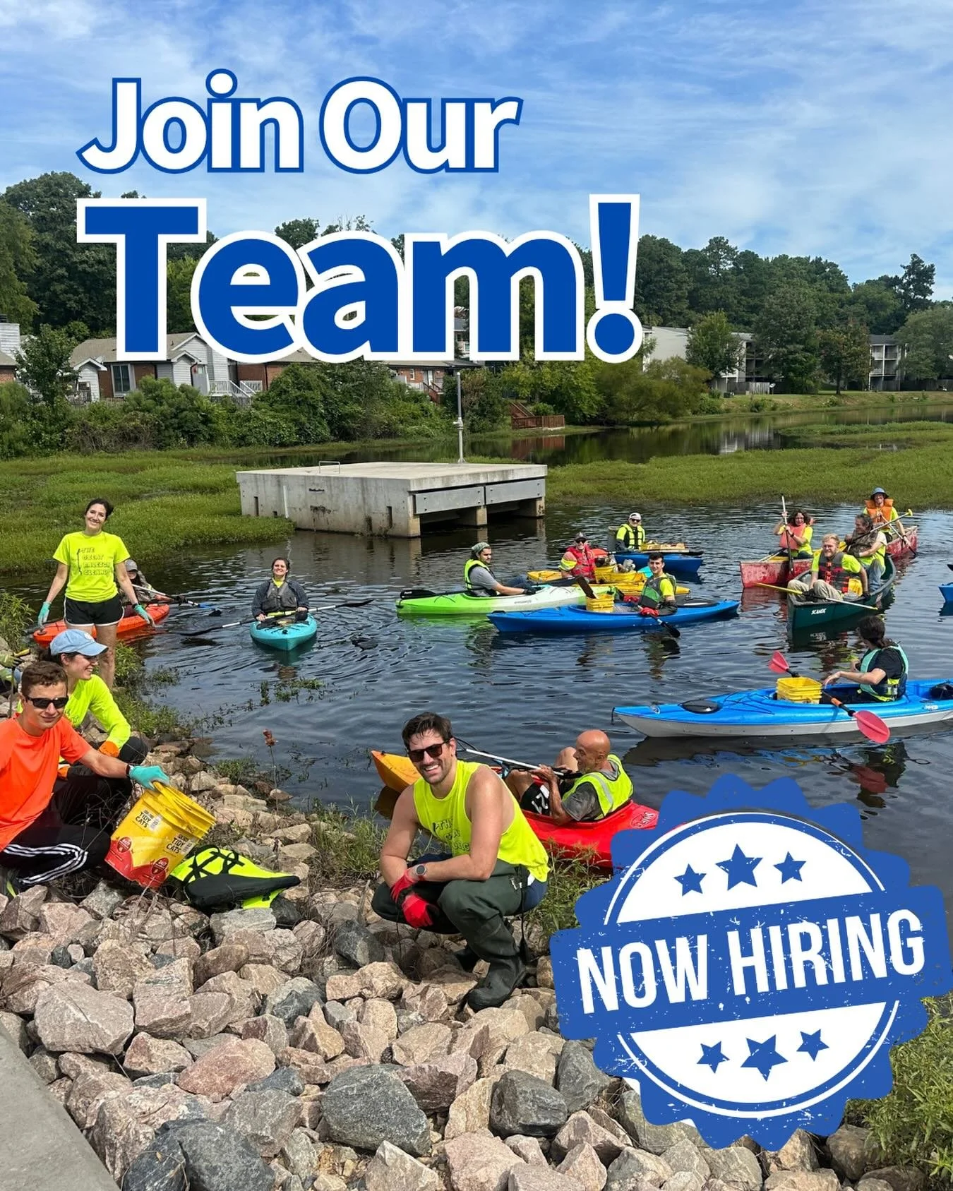 𝐖𝐞&rsquo;𝐫𝐞 𝐡𝐢𝐫𝐢𝐧𝐠!

The Great Raleigh Cleanup is growing, and we&rsquo;re looking for a 𝒇𝒖𝒍𝒍-𝒕𝒊𝒎𝒆 𝐂𝐨𝐦𝐦𝐮𝐧𝐢𝐭𝐲 𝐄𝐧𝐠𝐚𝐠𝐞𝐦𝐞𝐧𝐭 𝐂𝐨𝐨𝐫𝐝𝐢𝐧𝐚𝐭𝐨𝐫 to help us expand our impact across Raleigh.

If you&rsquo;re organize