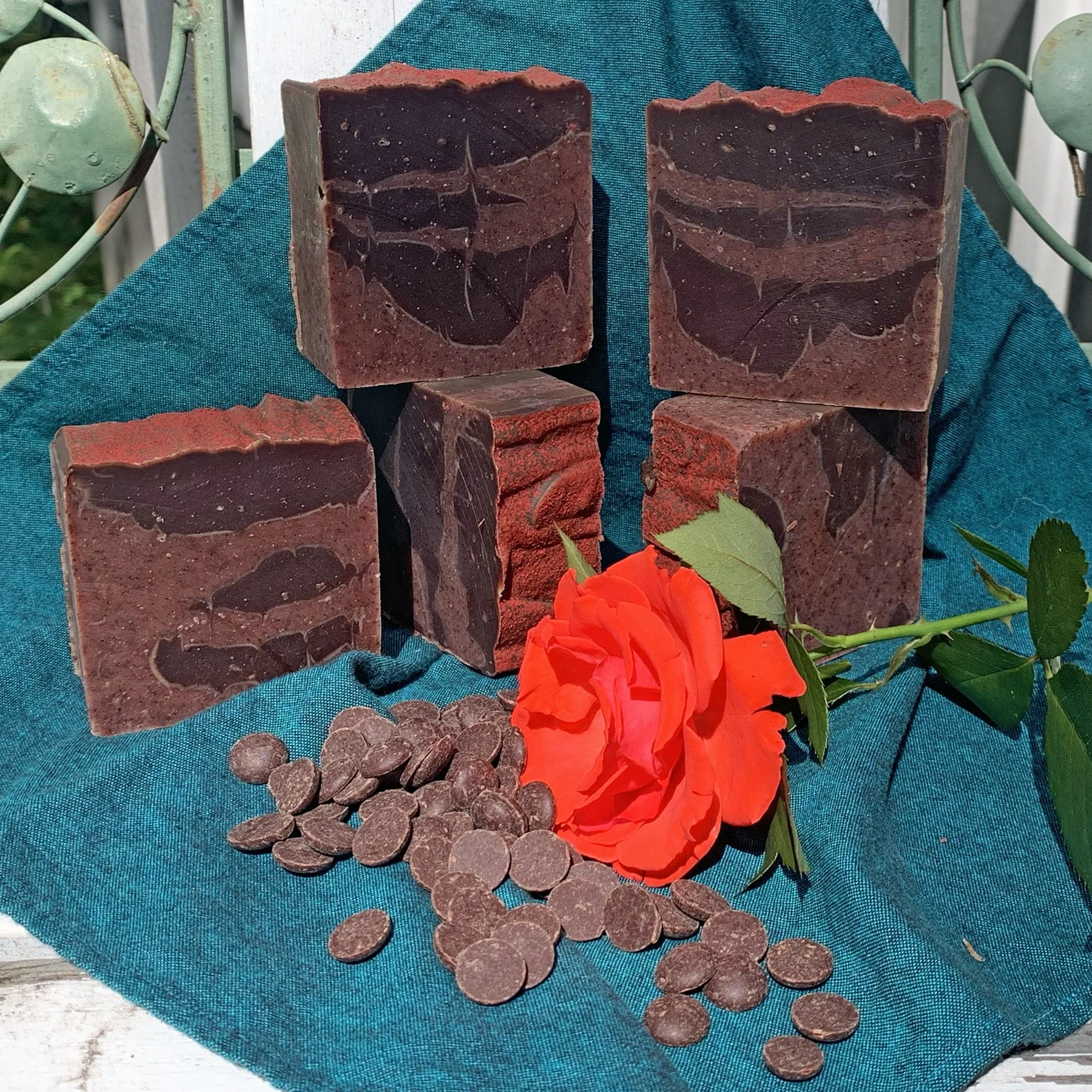 maine_botanical_soaps_chocolate rose soap_2.JPG