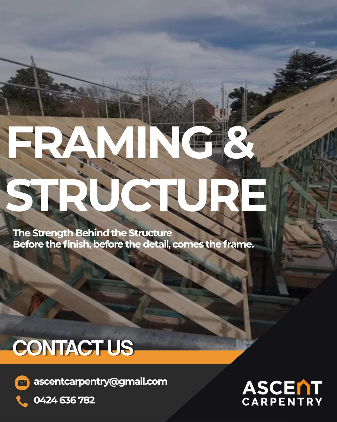 It all starts with the frame. A strong structure is the foundation of every great build🏠