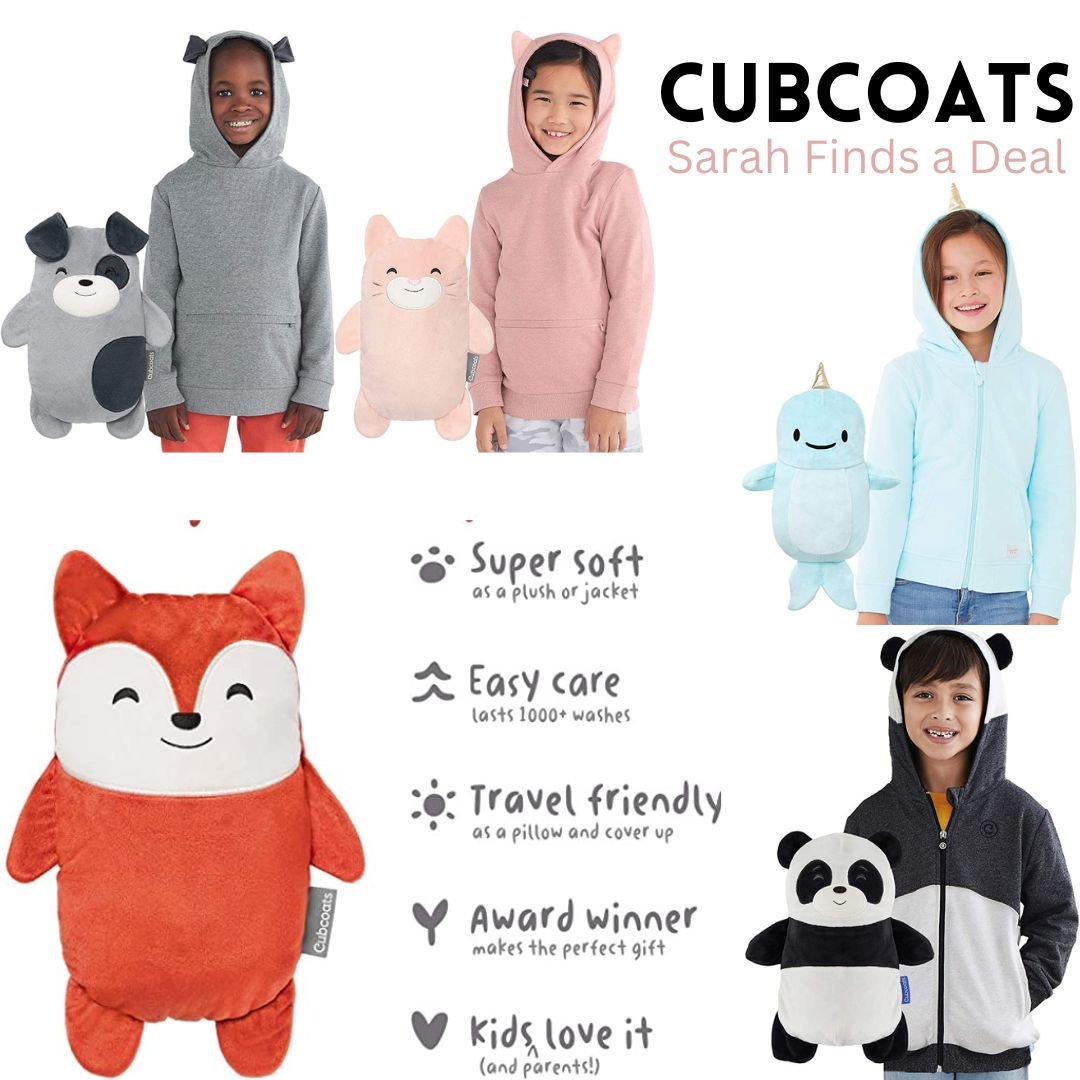 Kids will love these 2-in-1 stuffed animal jackets