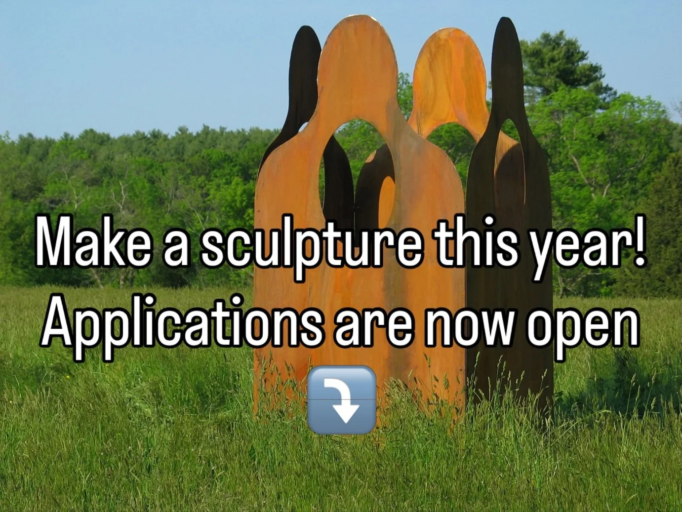 Applications for our 2026 show are open!  Applications are all online, and you can find the application form on our website:
https://www.maudslaysculpture.org/2026-applic
  The deadline is May 29, but don&rsquo;t wait until the last minute, as we hav