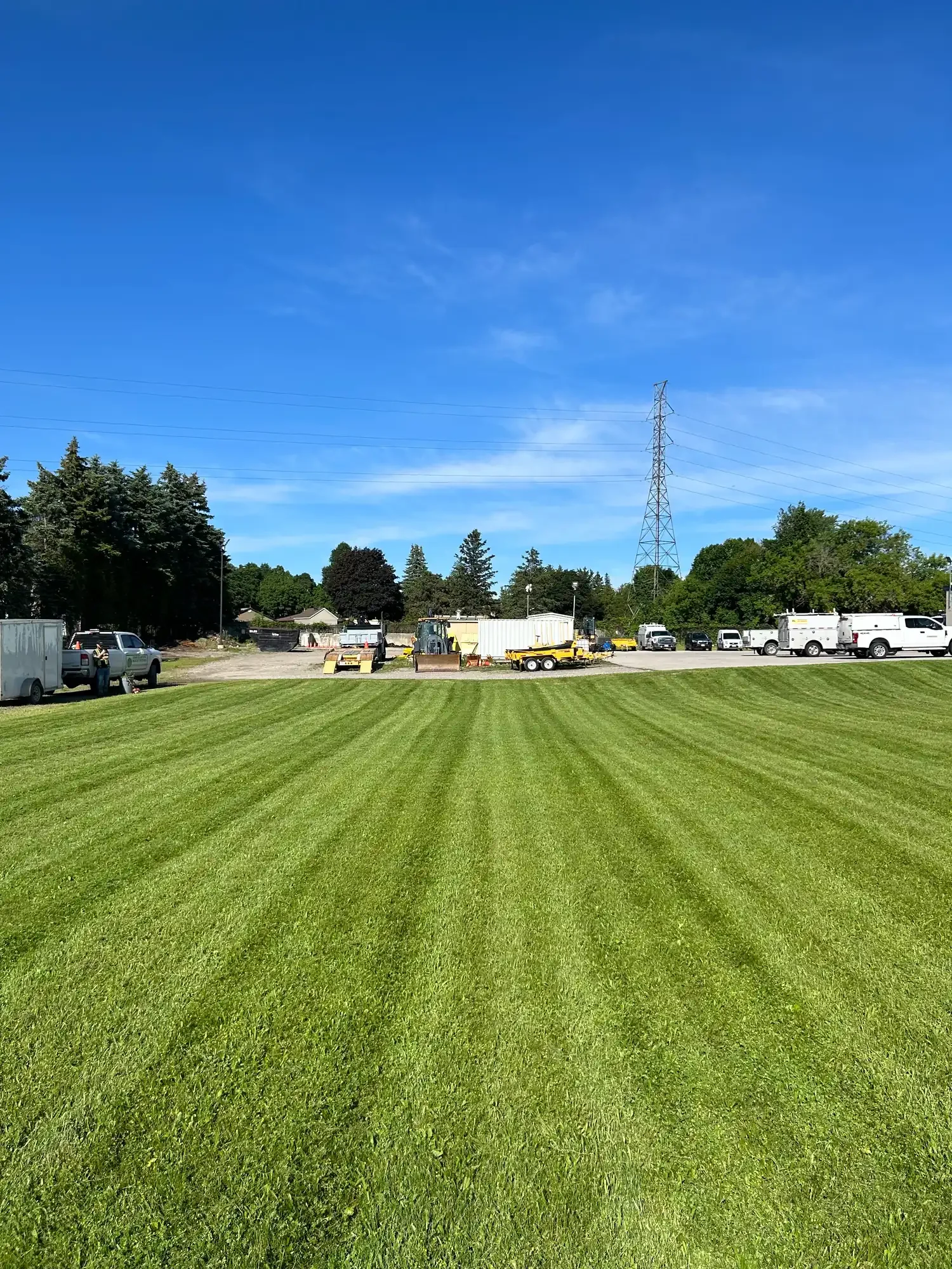Professional commercial lawn cutting in Cambridge, Ontario