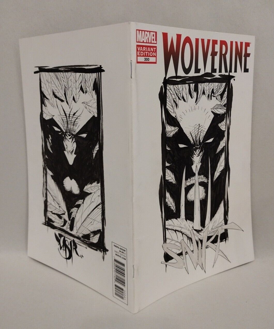 XMen 7 Sketch Cover  Wolverine  Joe Benitez  in J Bs Sketch Covers  Comic Art Gallery Room