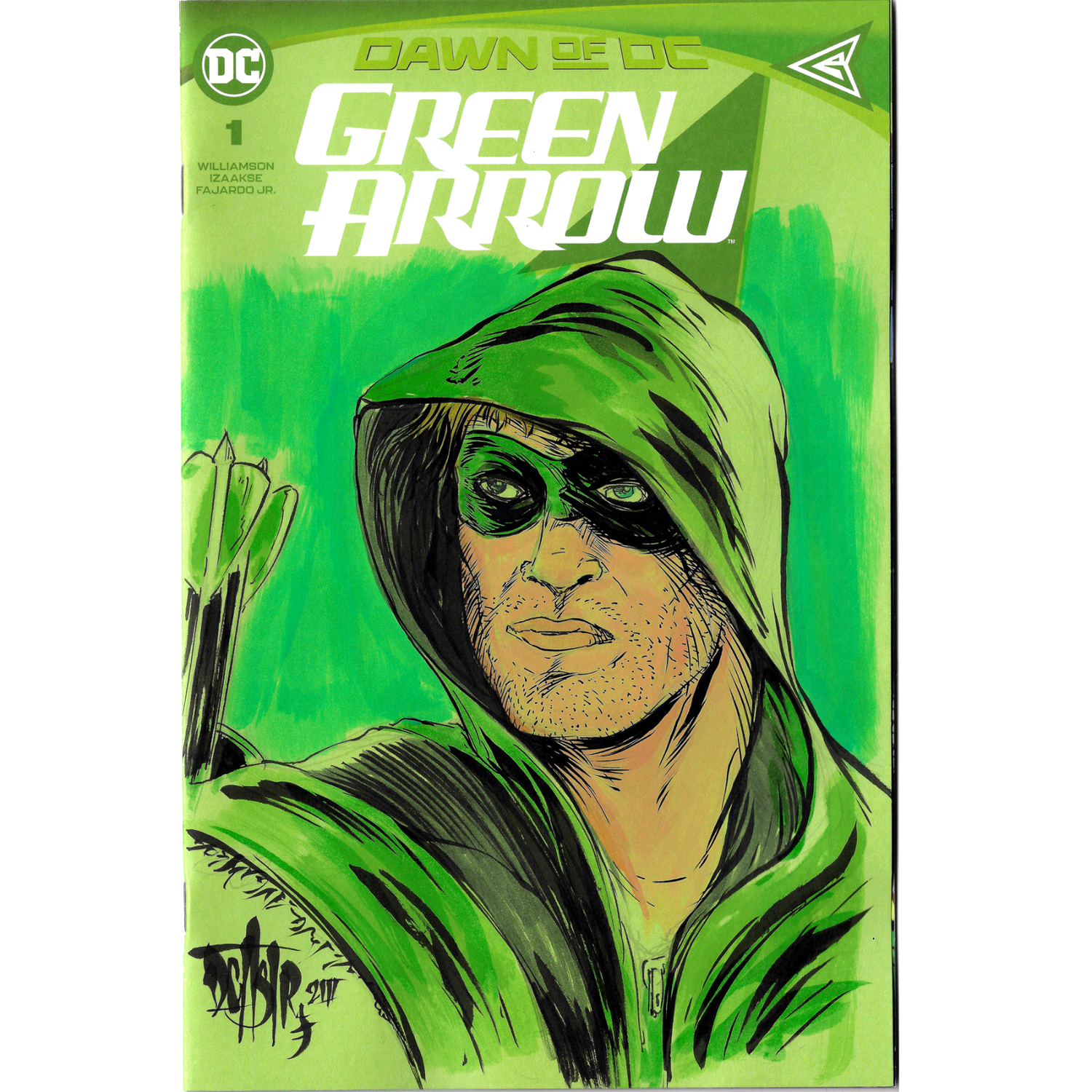 Green Arrow Comic Strip