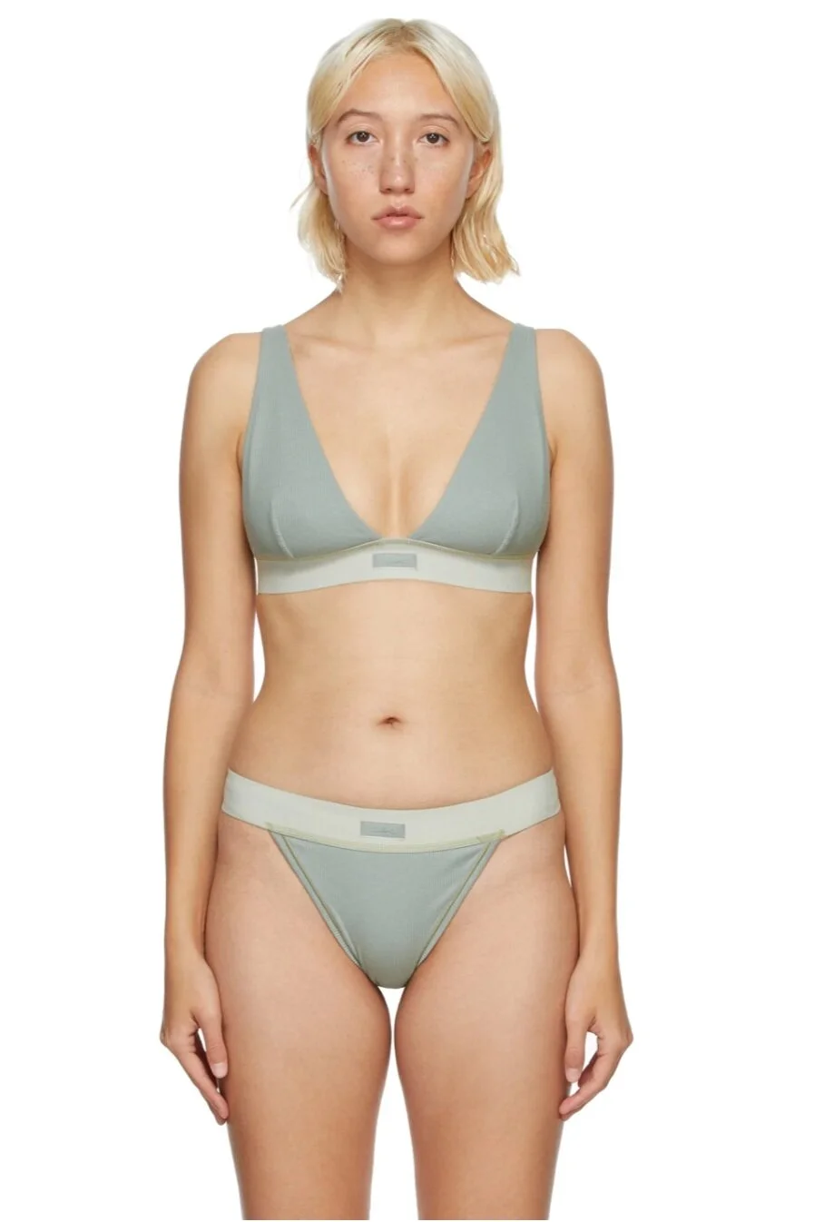 SKIMS Cotton Plunge Bralette ($35)