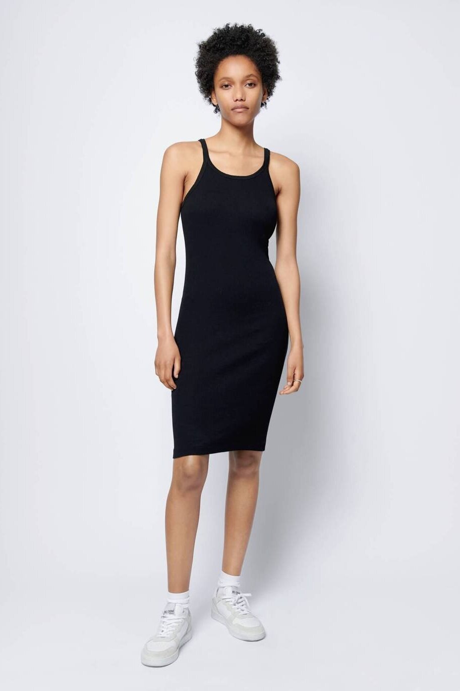 RE/DONE Ribbed Tank Dress ($150)