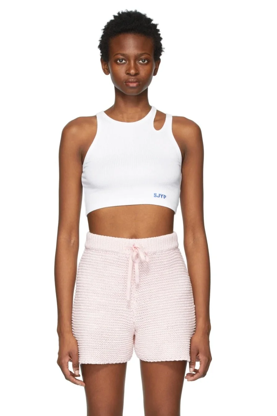 SJYP Cropped Tank Top ($60)